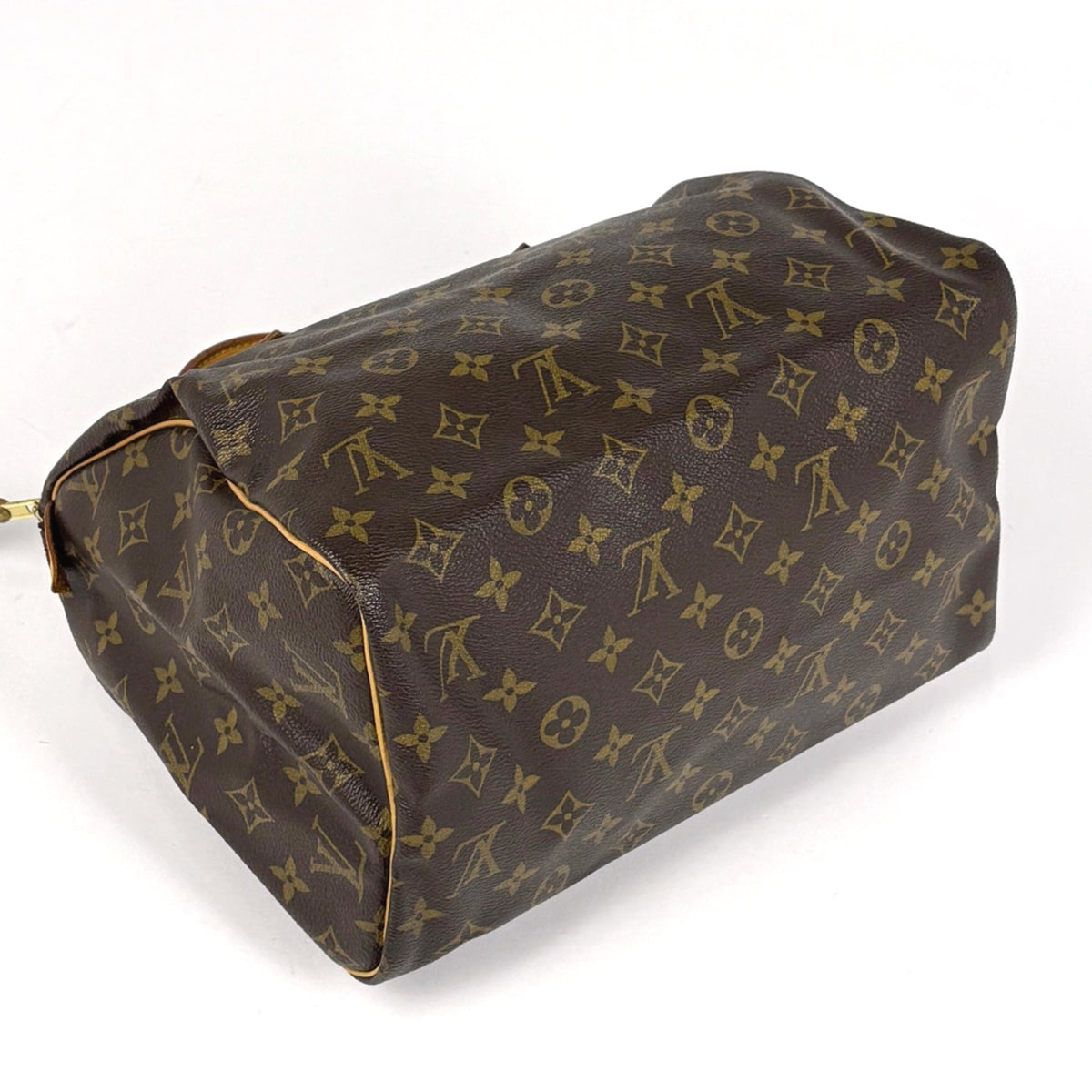 Louis Vuitton Brown Monogram Boston Bag Handbag (Pre-Owned)