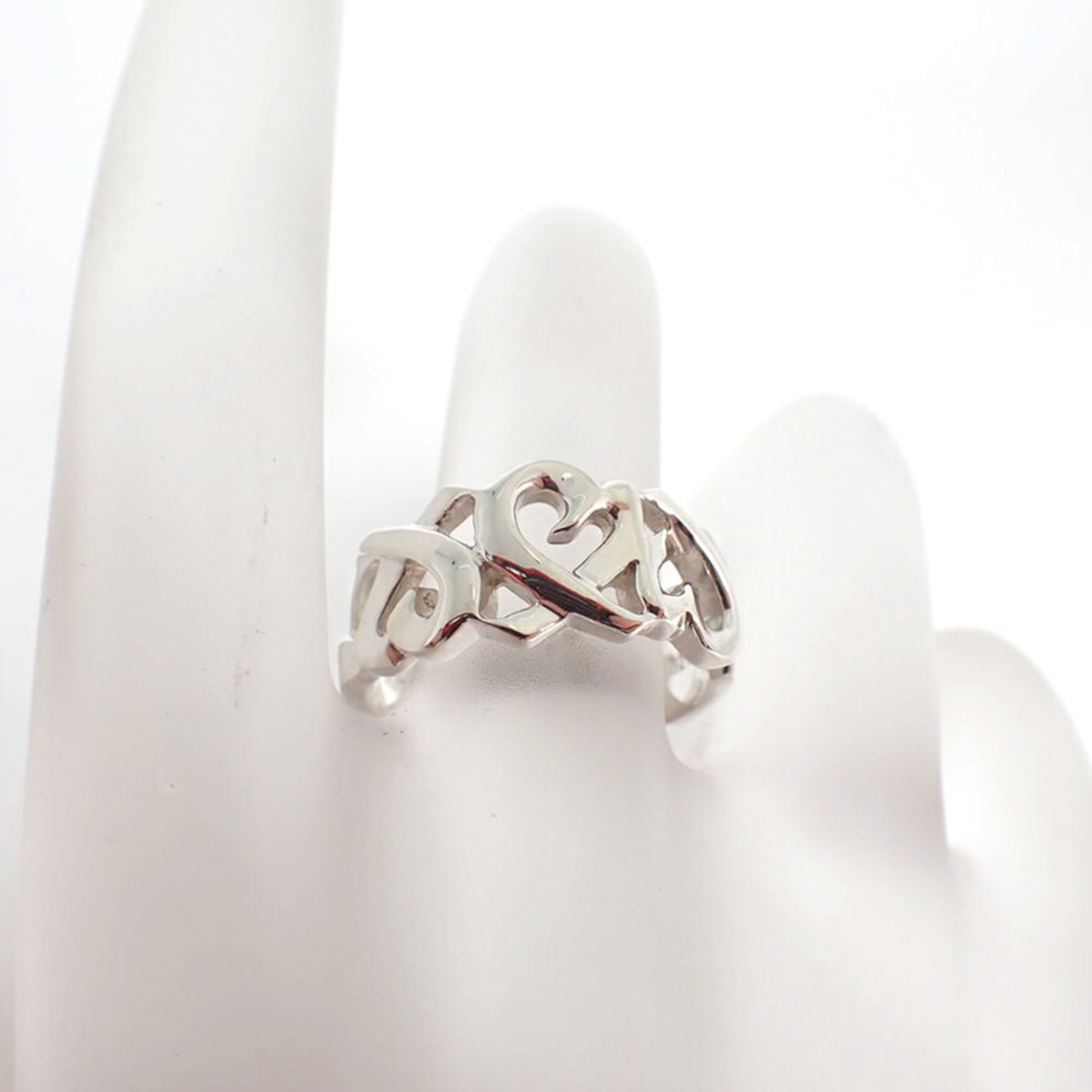 Tiffany Sterling Silver 925 Band Ring (Pre-Owned)