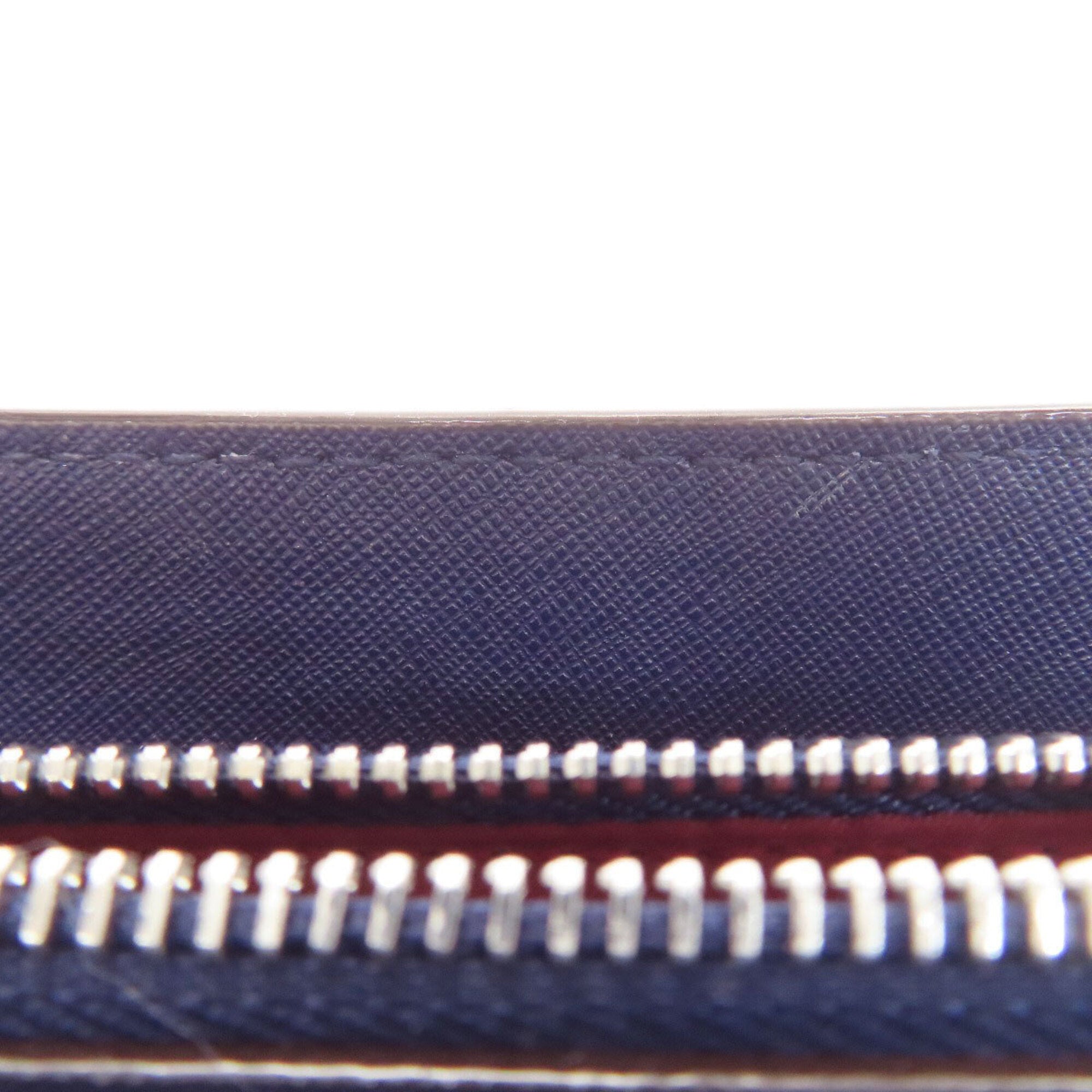 Bally Blue Leather Handbag (Pre-Owned)