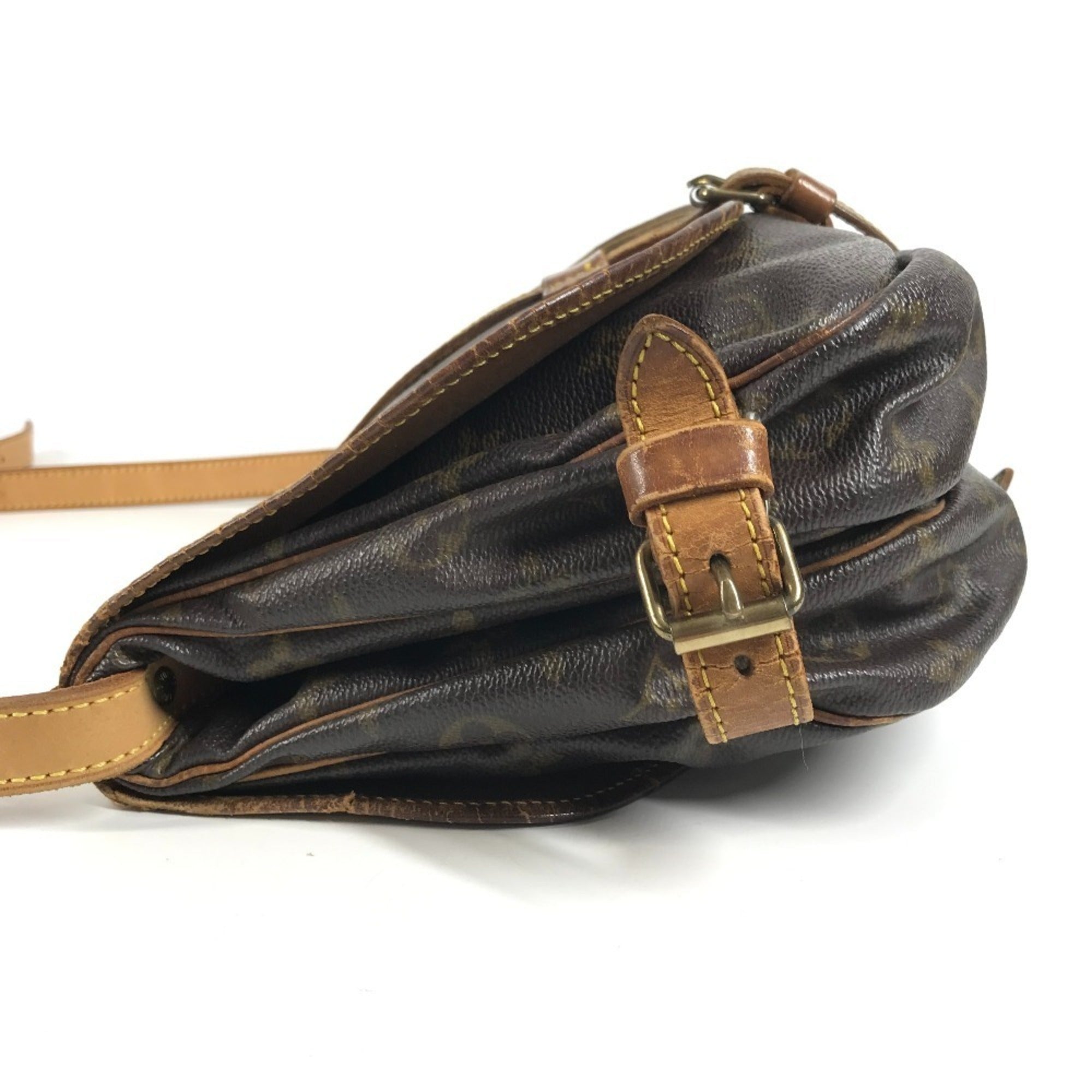 Louis Vuitton Brown Monogram Shoulder Bag (Pre-Owned)