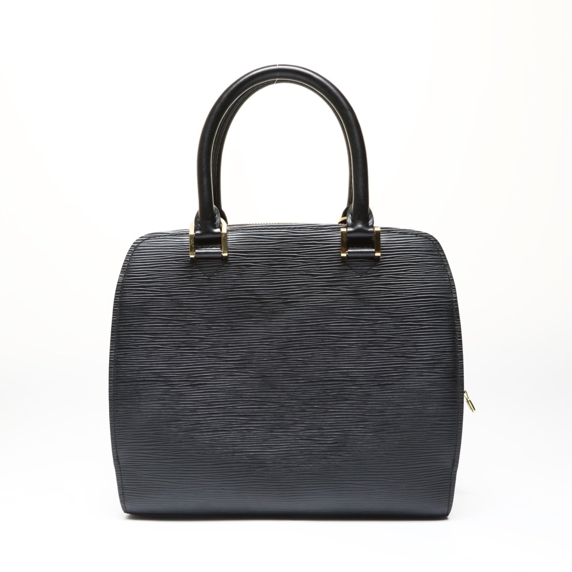 Louis Vuitton Epi Black Epi Leather Handbag (Pre-Owned)