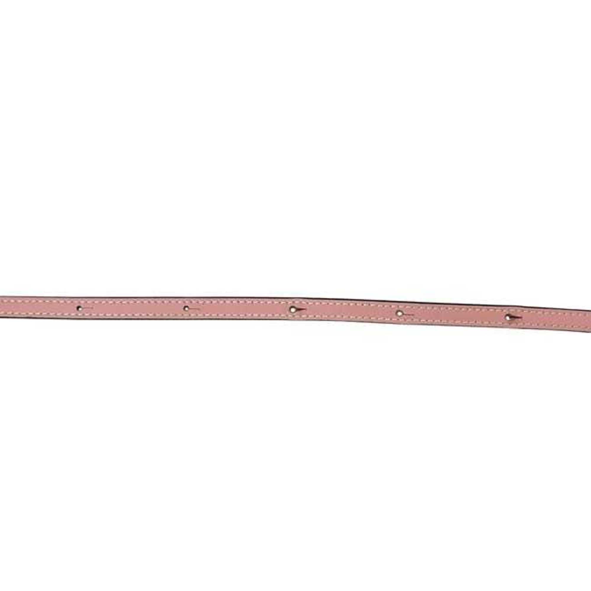 Loewe Pink Leather Pochette Shoulder Bag (Pre-Owned)