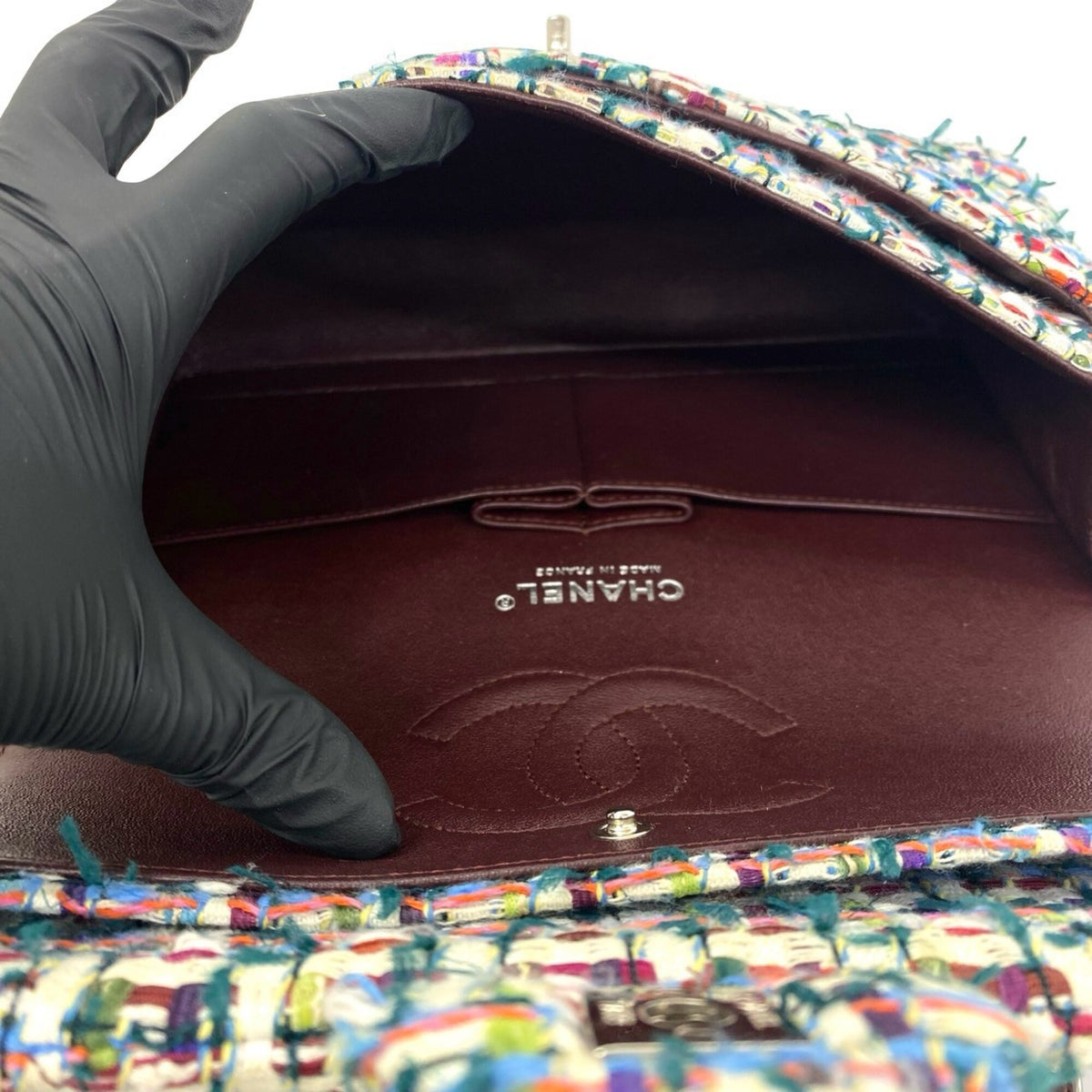 Chanel Multi-Color Tweed Shoulder Bag (Pre-Owned)