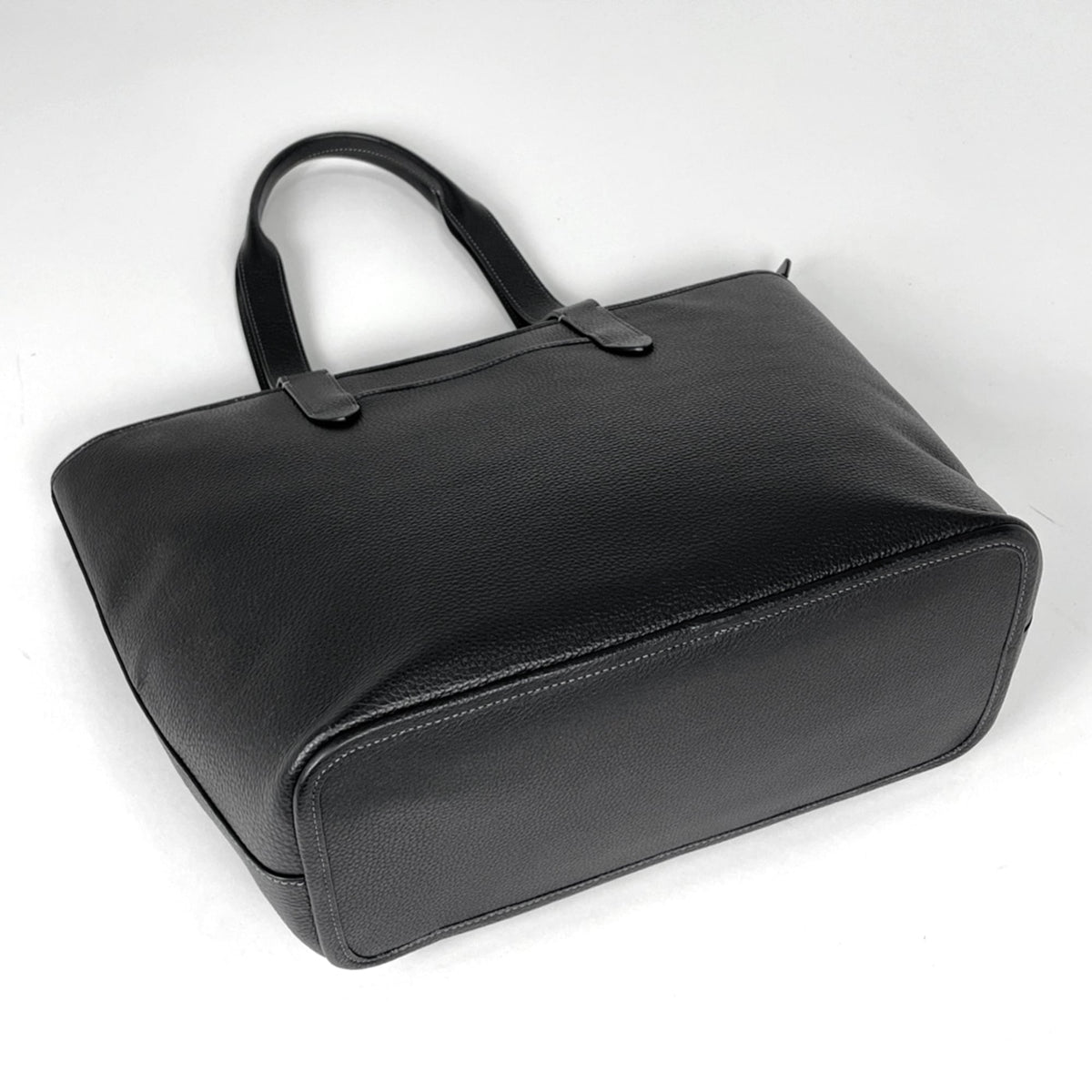 Coach Black Leather Tote Bag (Pre-Owned)