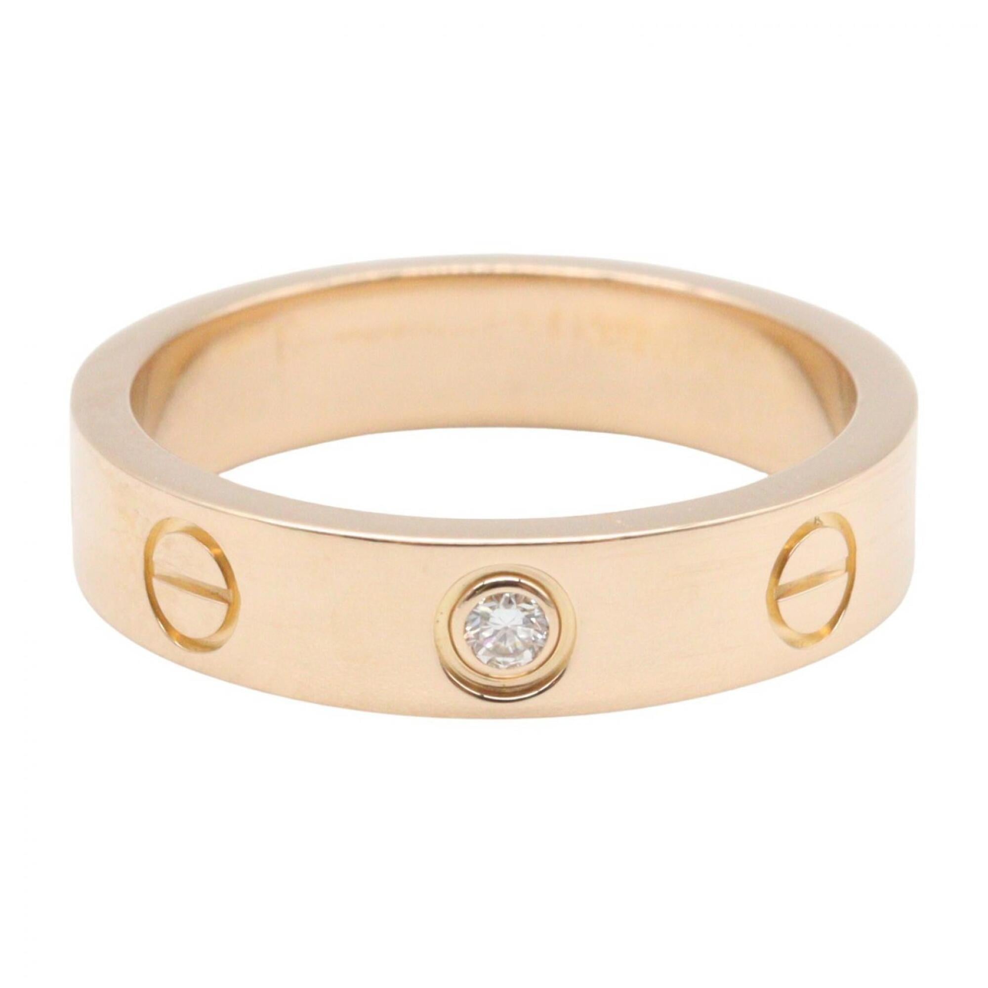 Cartier Gold Clear Pink Gold (18K) Band Ring (Pre-Owned)