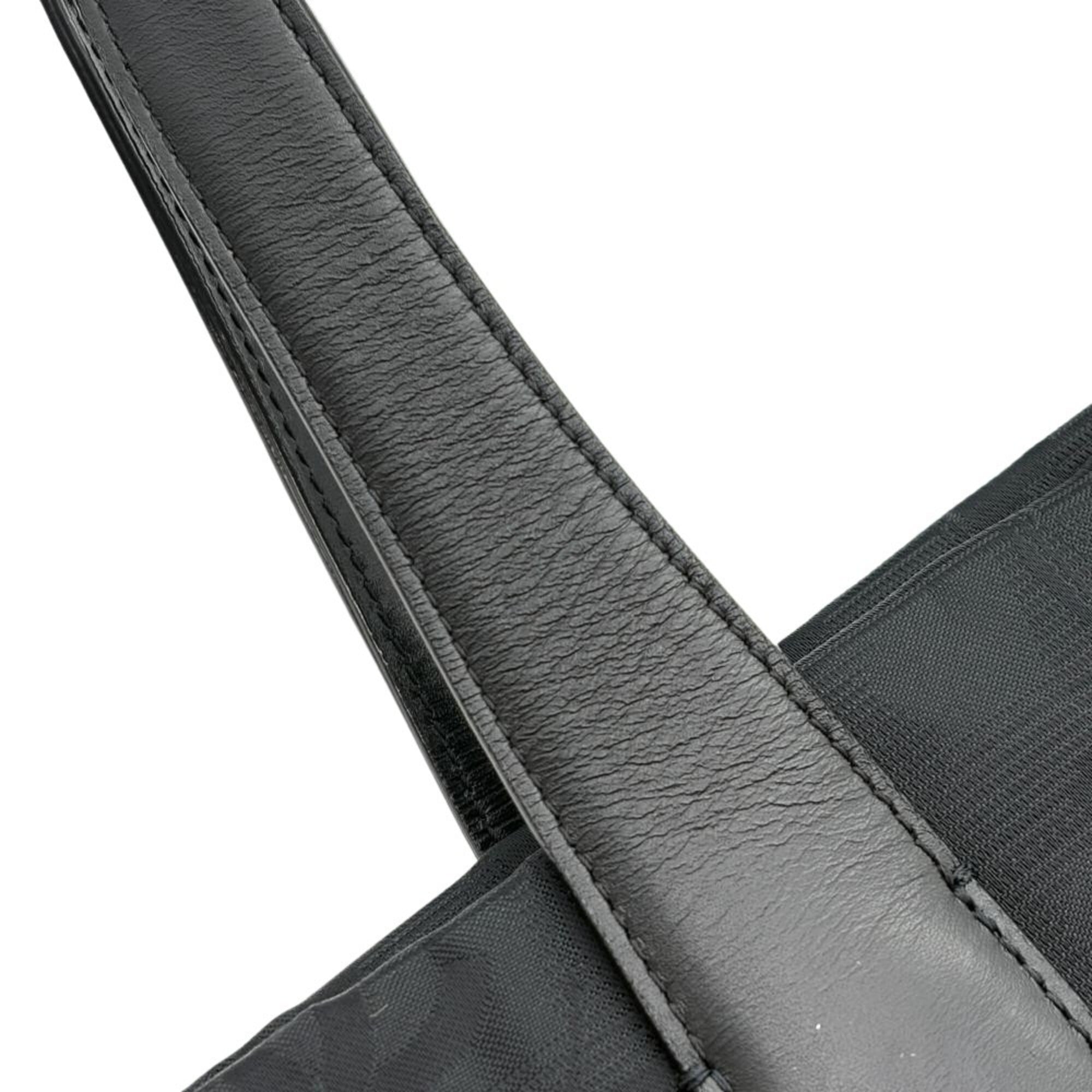 Chanel New Travel Line Black Nylon Tote Bag (Pre-Owned)