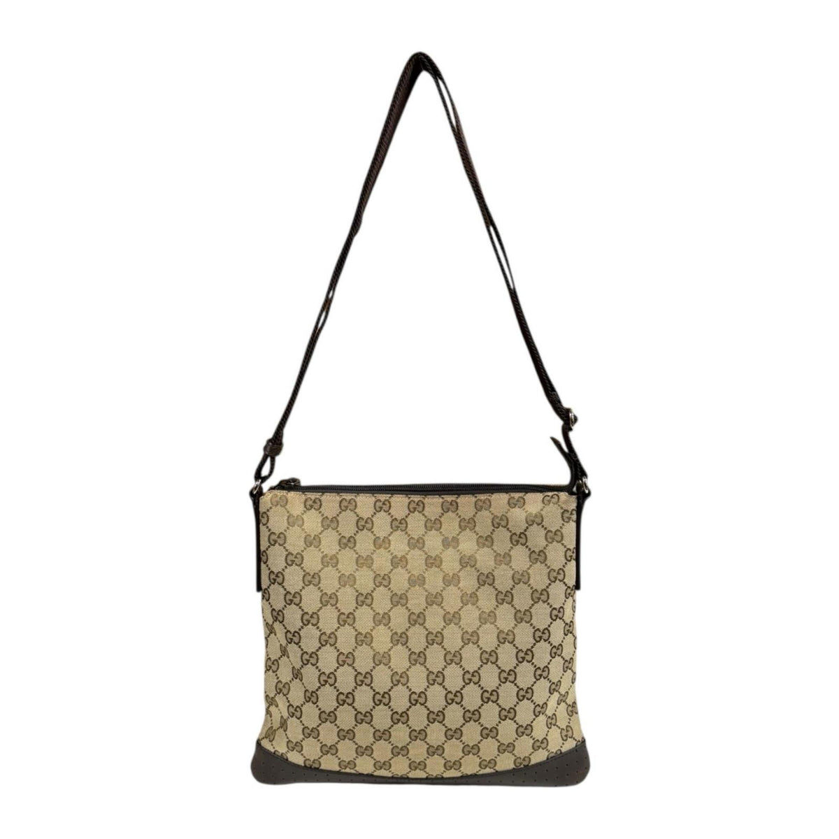 Gucci Brown Gg Canvas Shoulder Bag (Pre-Owned)
