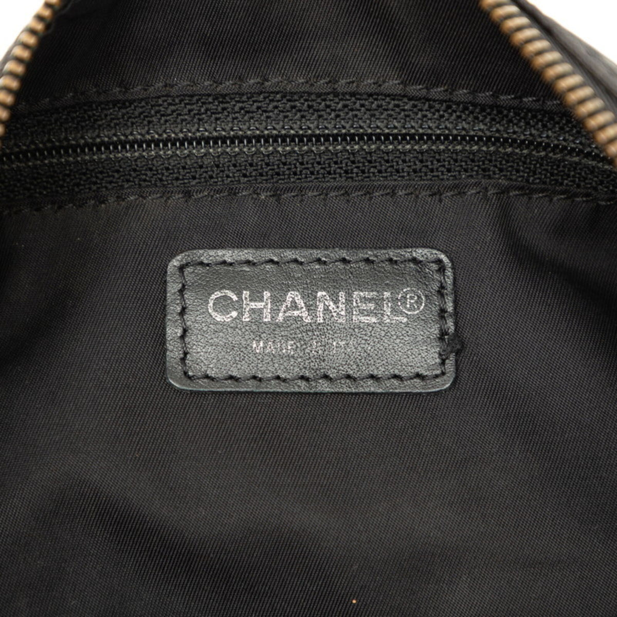Chanel Black New Travel Line Shoulder Bag (Pre-Owned)
