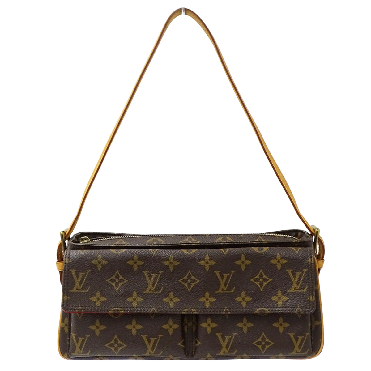 Louis Vuitton Brown Galle Monogram Monogram Handbag Shoulder Bag (Pre-Owned)