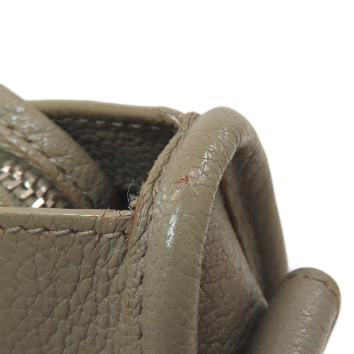 Balenciaga Gray Leather Handbag (Pre-Owned)