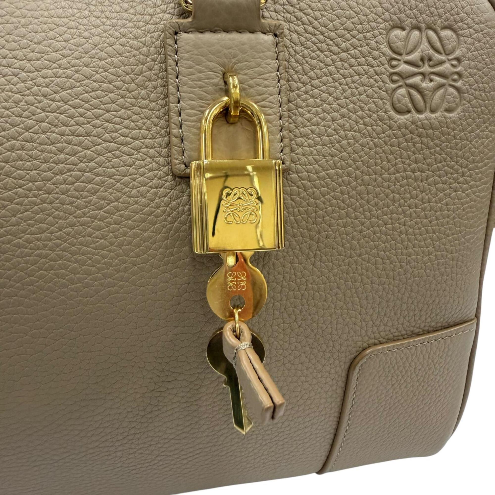 Loewe Beige Handbag Shoulder Bag (Pre-Owned)