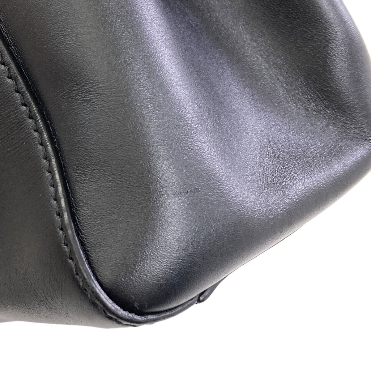 Fendi Black Leather Tote Bag (Pre-Owned)
