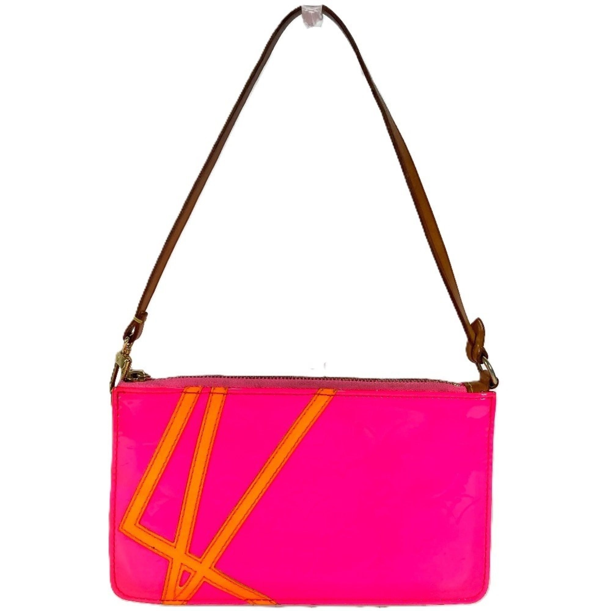 Louis Vuitton Pink Monogram Vernis Handbag Pouch Shoulder Bag (Pre-Owned)