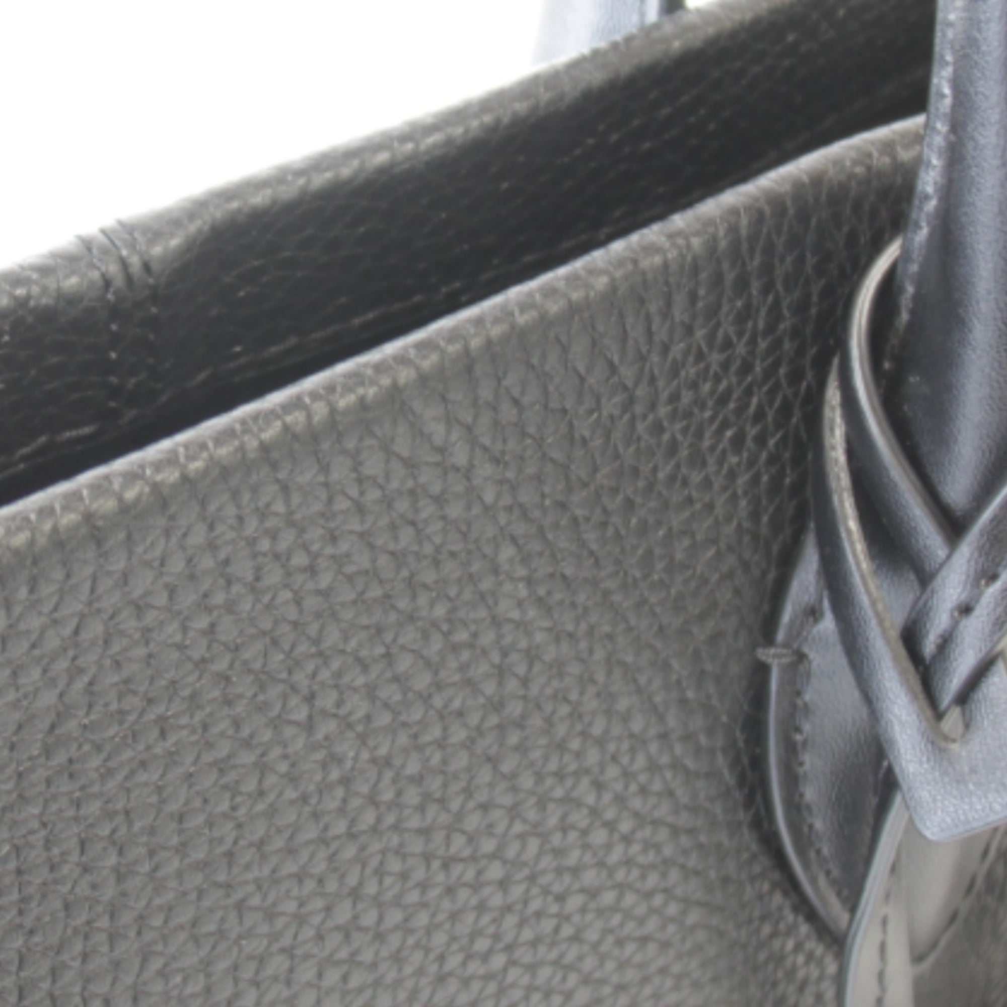 Michael Kors Black Leather Tote Bag (Pre-Owned)