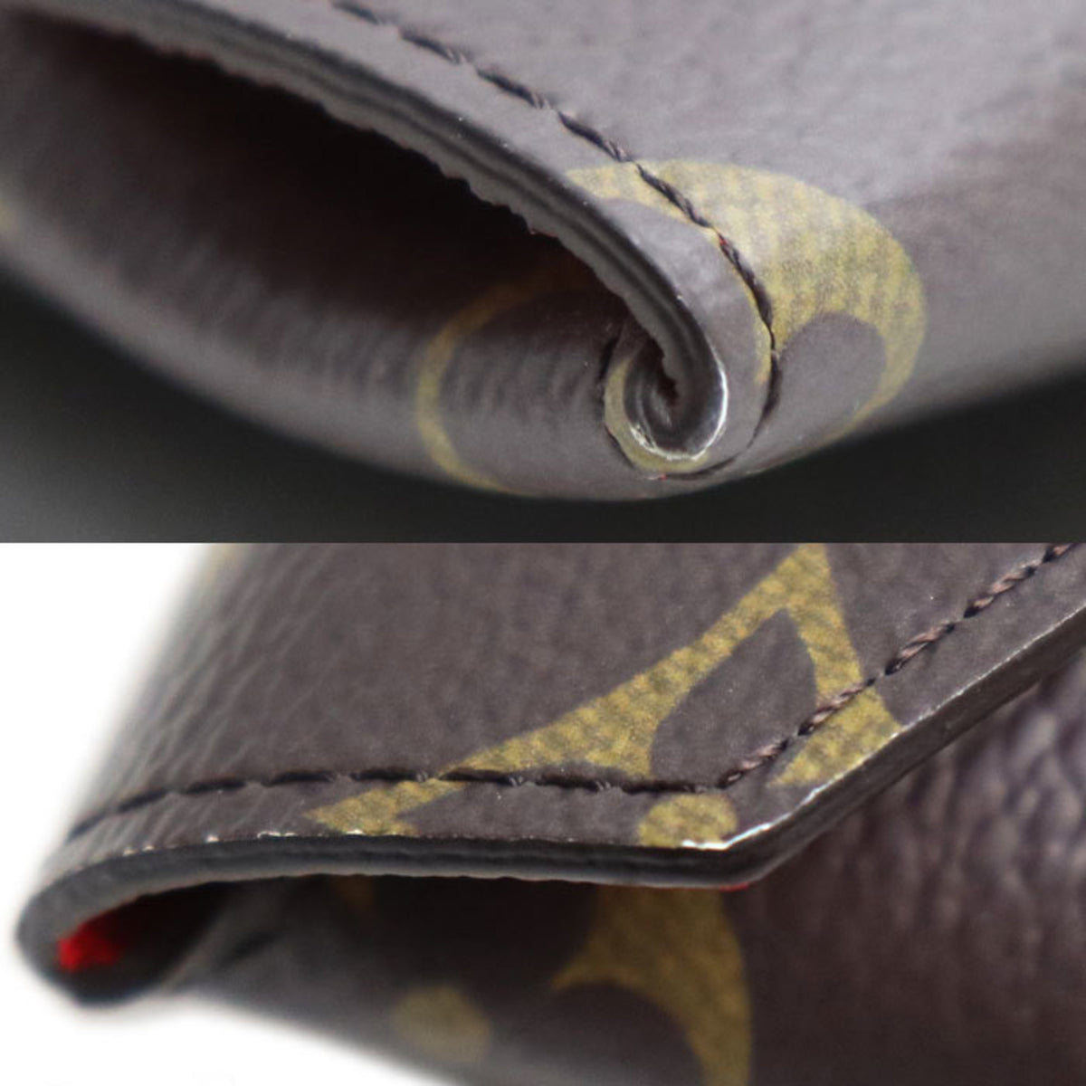 Louis Vuitton Brown Monogram Clutch Bag (Pre-Owned)