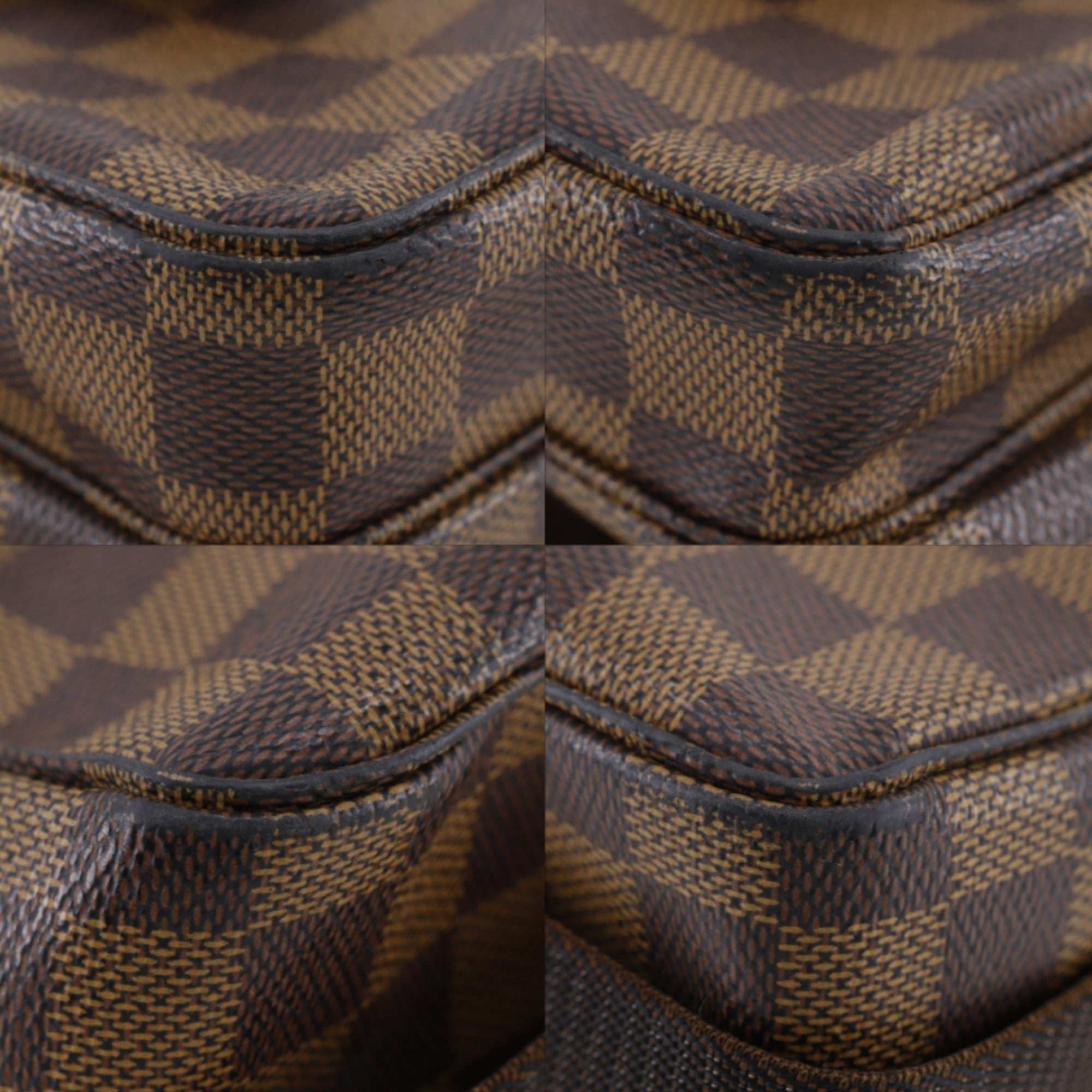 Louis Vuitton Brown Damier Canvas Shoulder Bag (Pre-Owned)