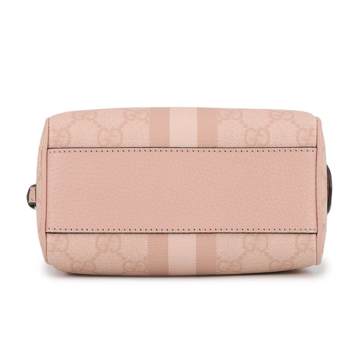 Gucci Pink Gg Supreme Boston Bag Handbag (Pre-Owned)