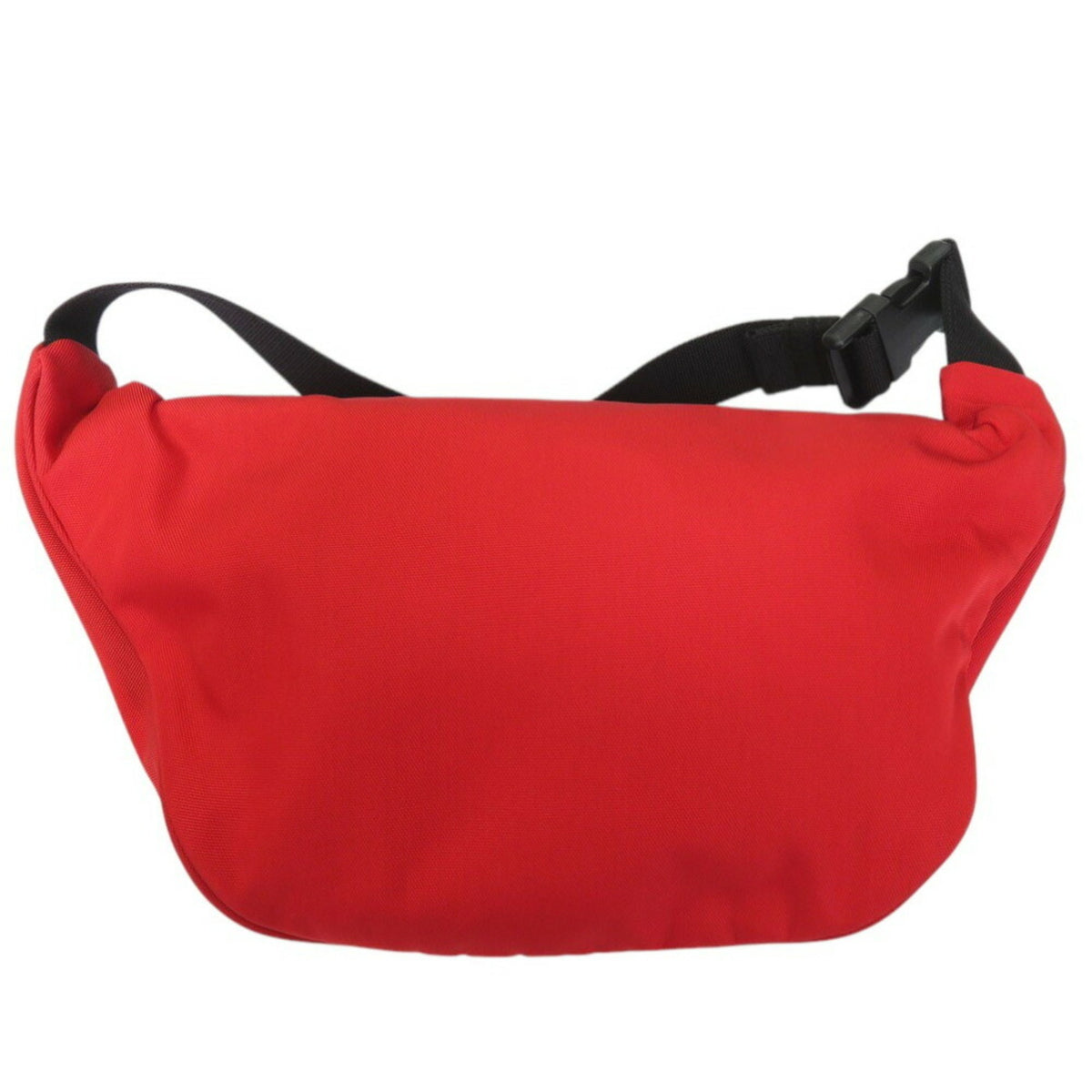 Balenciaga Red Color Nylon Fanny Pack Sling Bag (Pre-Owned)
