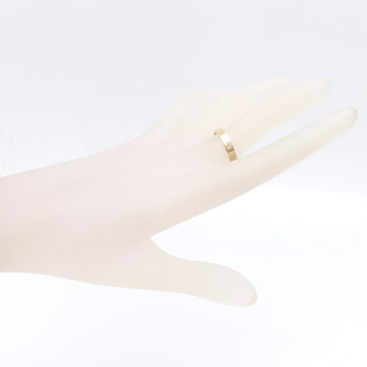 Cartier Love Pink Gold (18K) Band Ring (Pre-Owned)