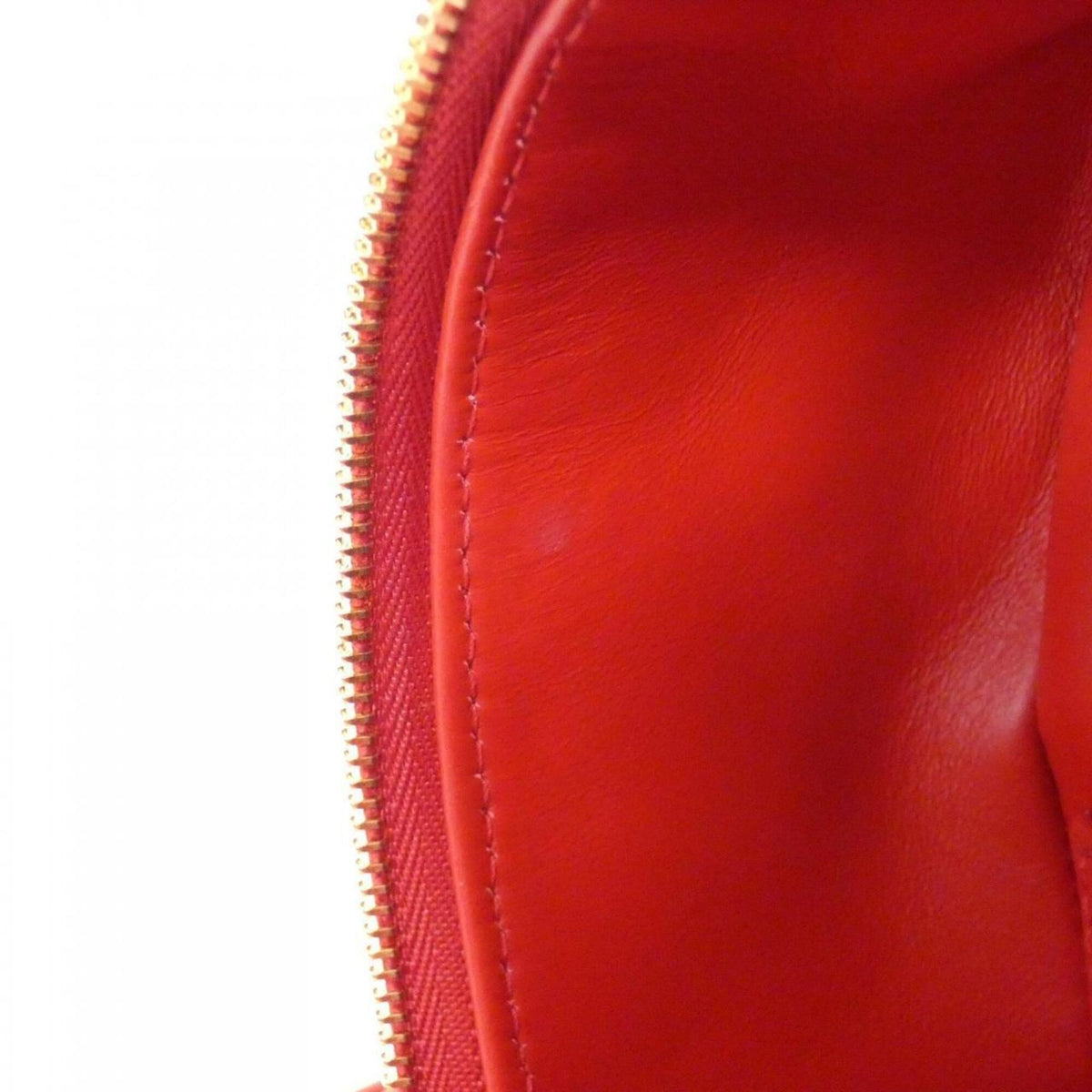 Christian Dior Red Color Leather Backpack (Pre-Owned)