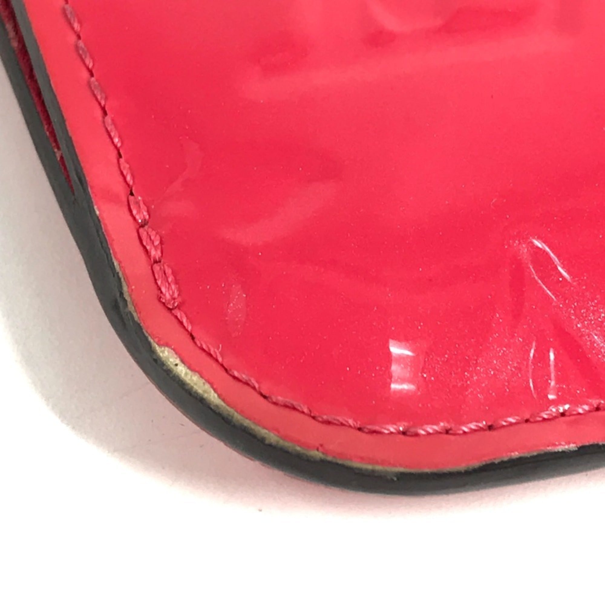 Louis Vuitton Monogram Vernis Pink Monogram Vernis Coin Purse/Coin Case (Pre-Owned)