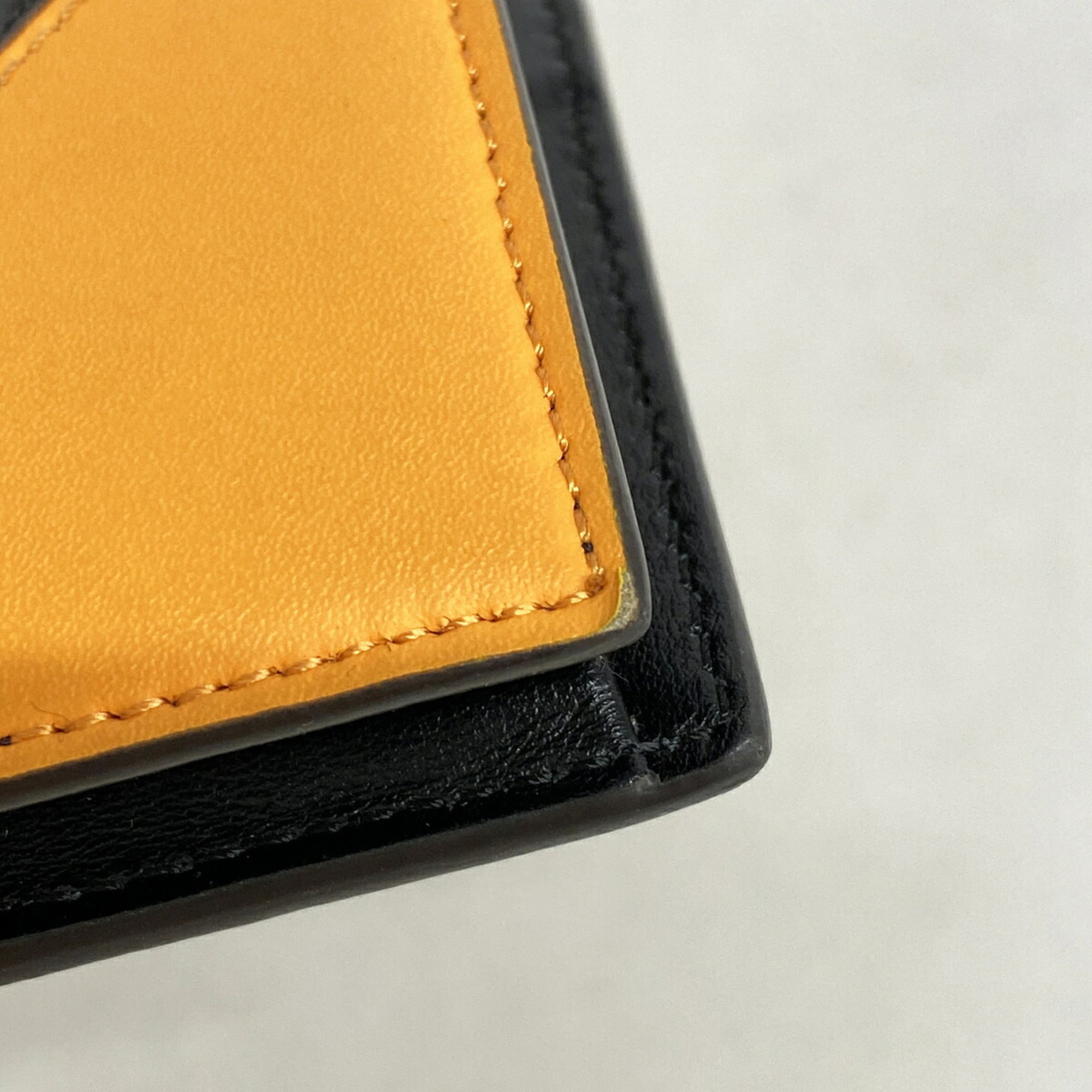 Fendi Black Brown Pvc Wallet (Bi-Fold) (Pre-Owned)