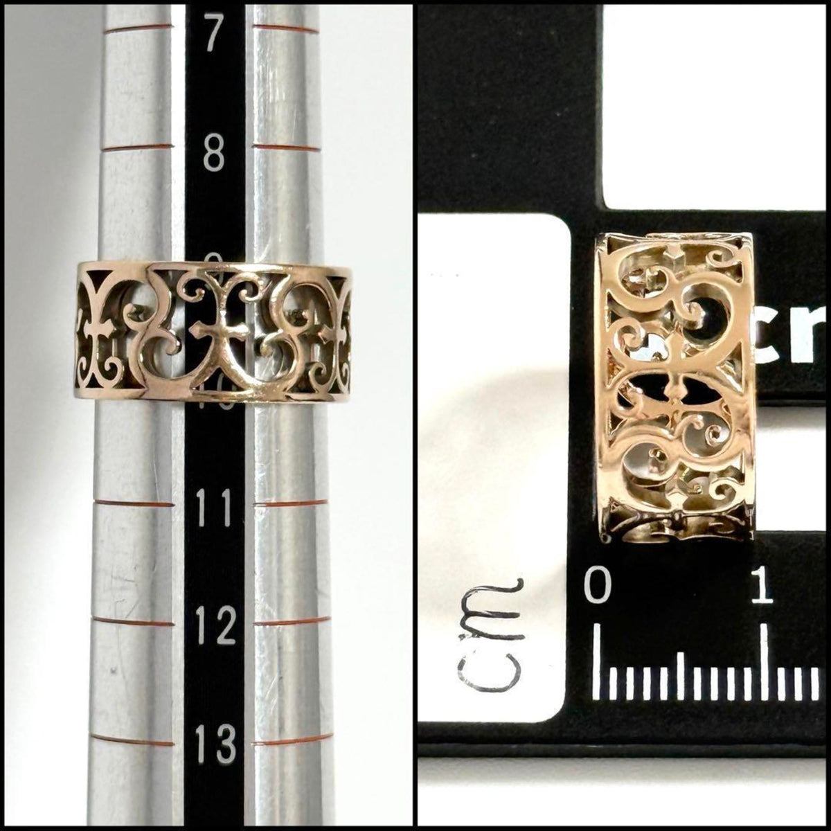 Tiffany Metal Band Ring (Pre-Owned)