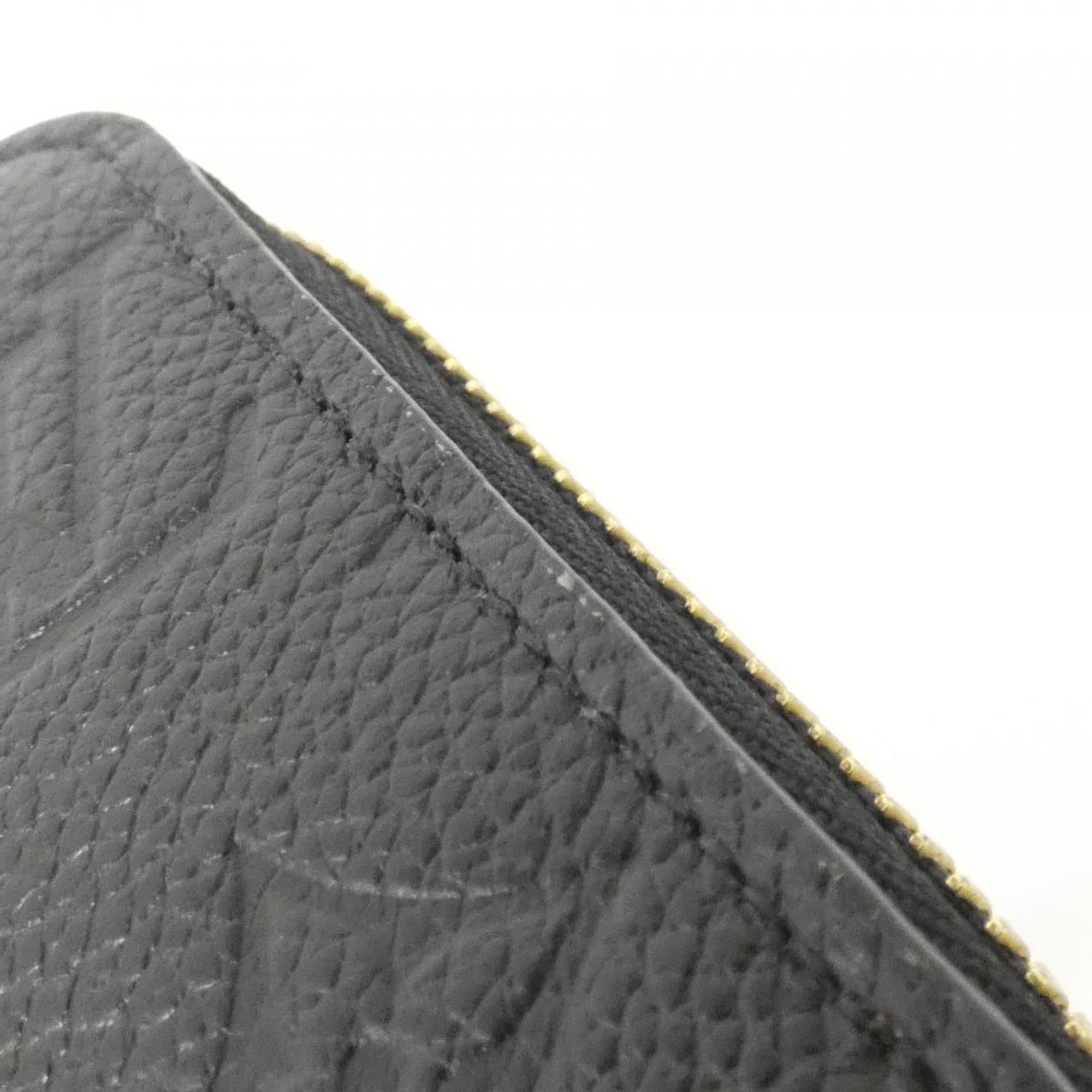 Louis Vuitton Black Monogram Monogram Empreinte Leather Long Wallet (Bi-Fold) (Pre-Owned)