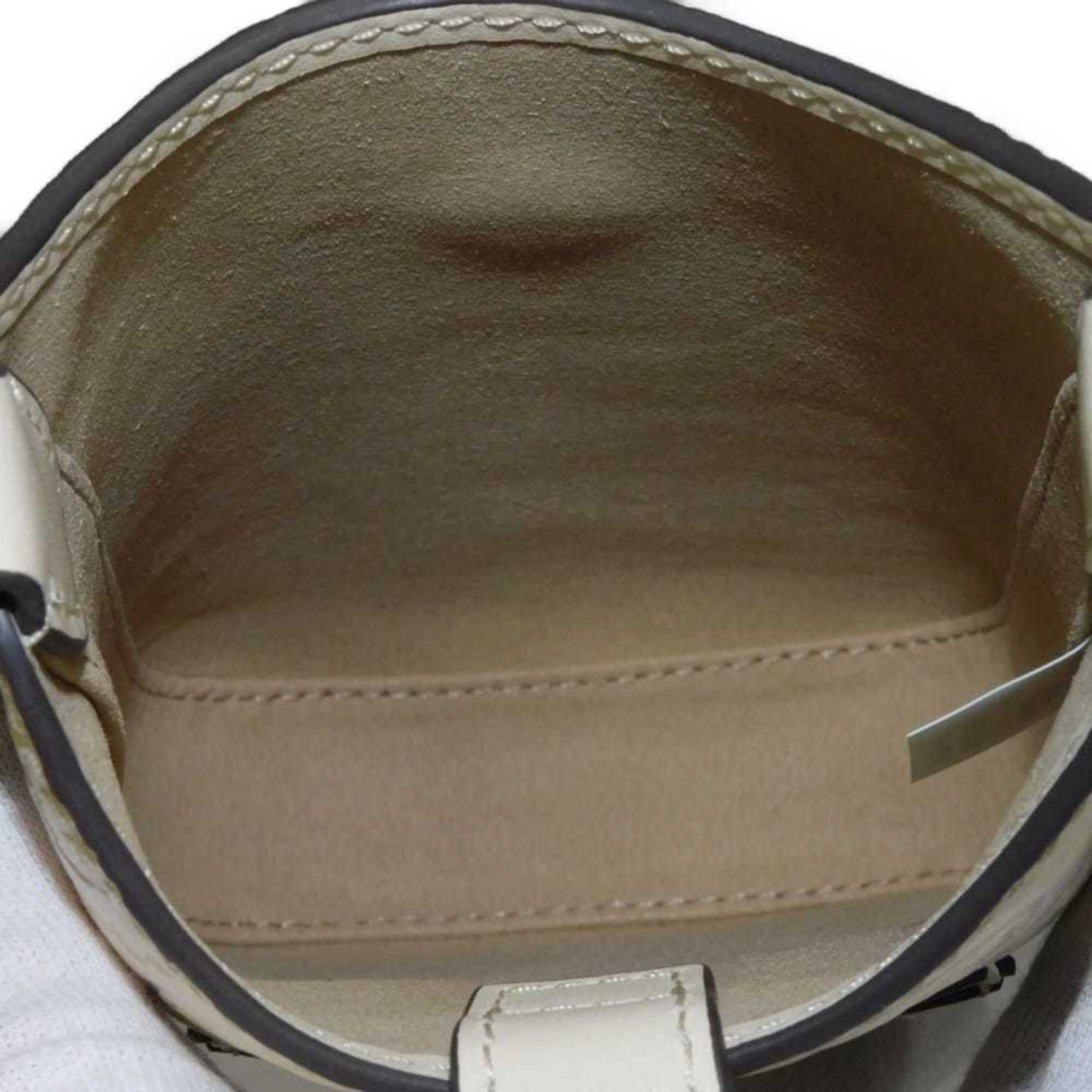 Tory Burch Cream White Leather Shoulder Bag (Pre-Owned)