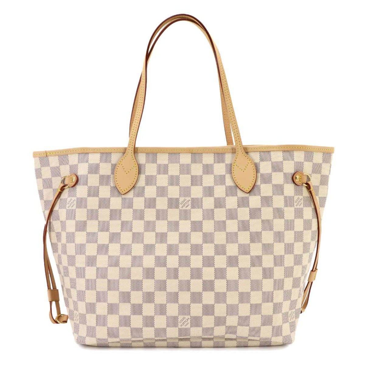 Louis Vuitton Damier Azur Damier Azur Rose Ballerine Damier Azur Handbag Tote Bag (Pre-Owned)