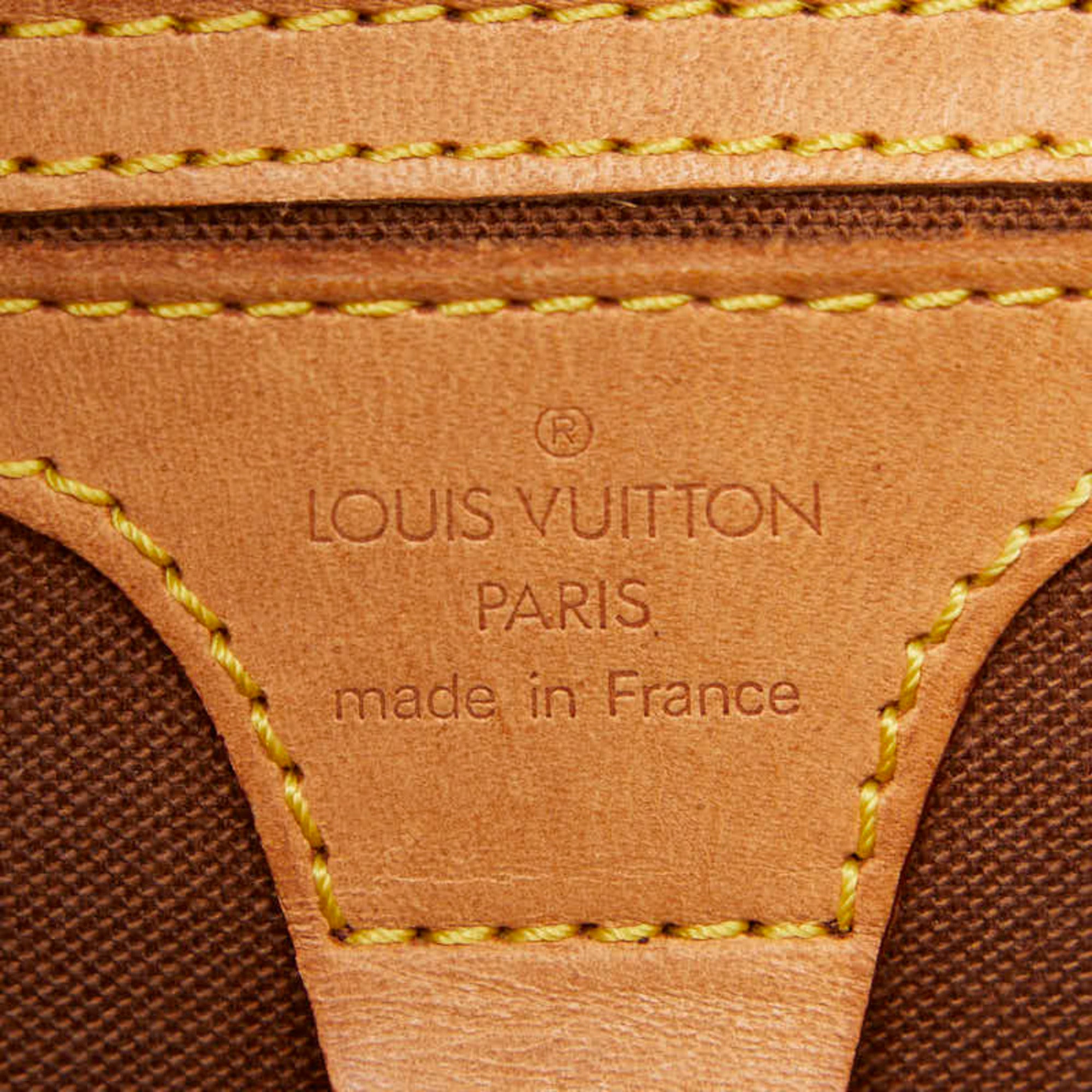 Louis Vuitton Brown Pvc Leather Handbag (Pre-Owned)