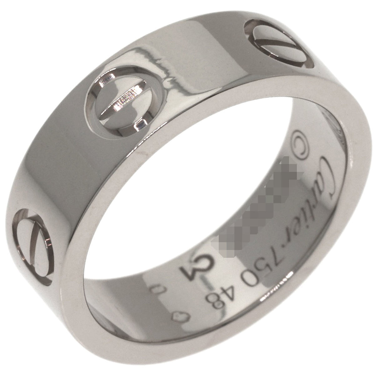 Cartier White Gold (18K) Band Ring (Pre-Owned)