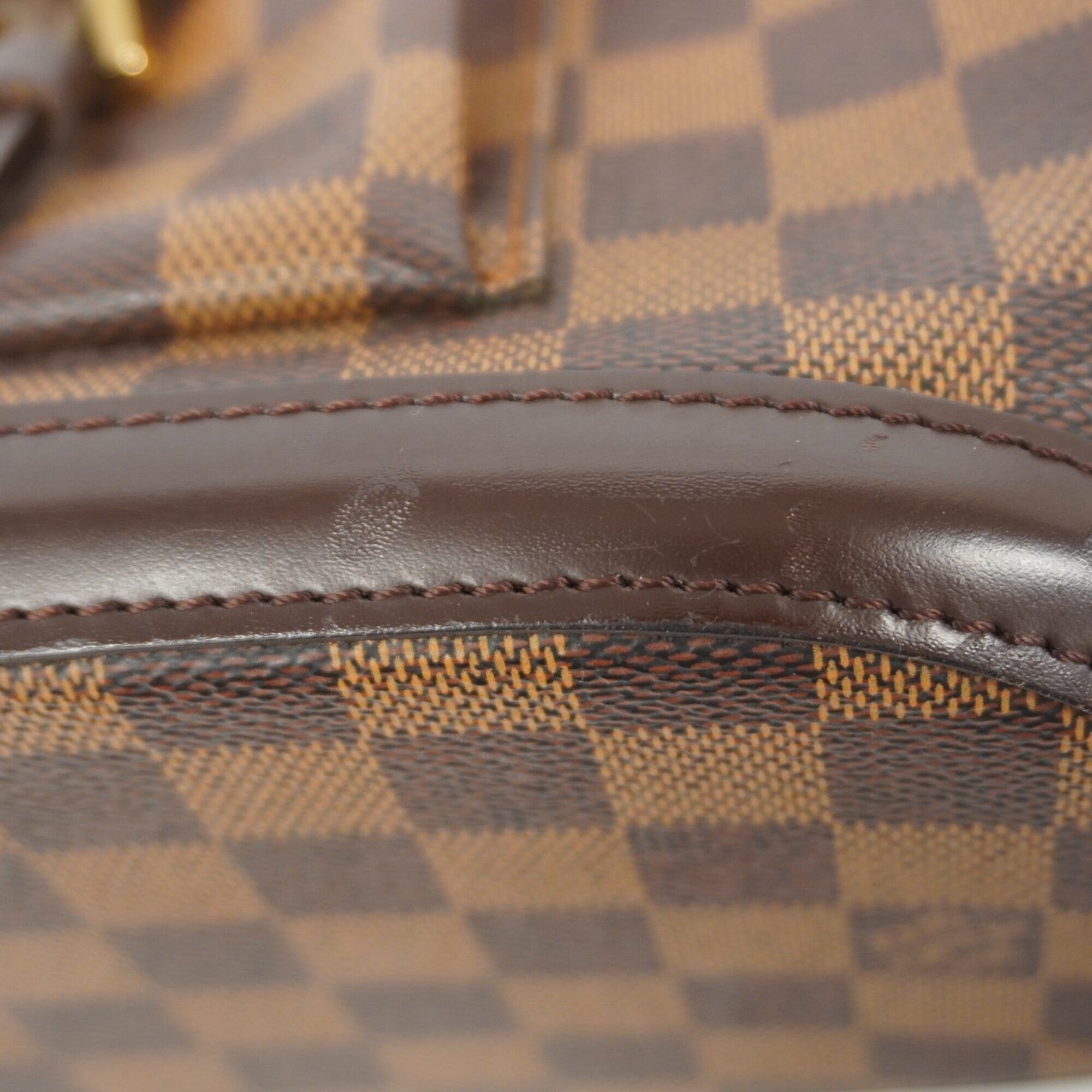 Louis Vuitton Ebene Handbag (Pre-Owned)