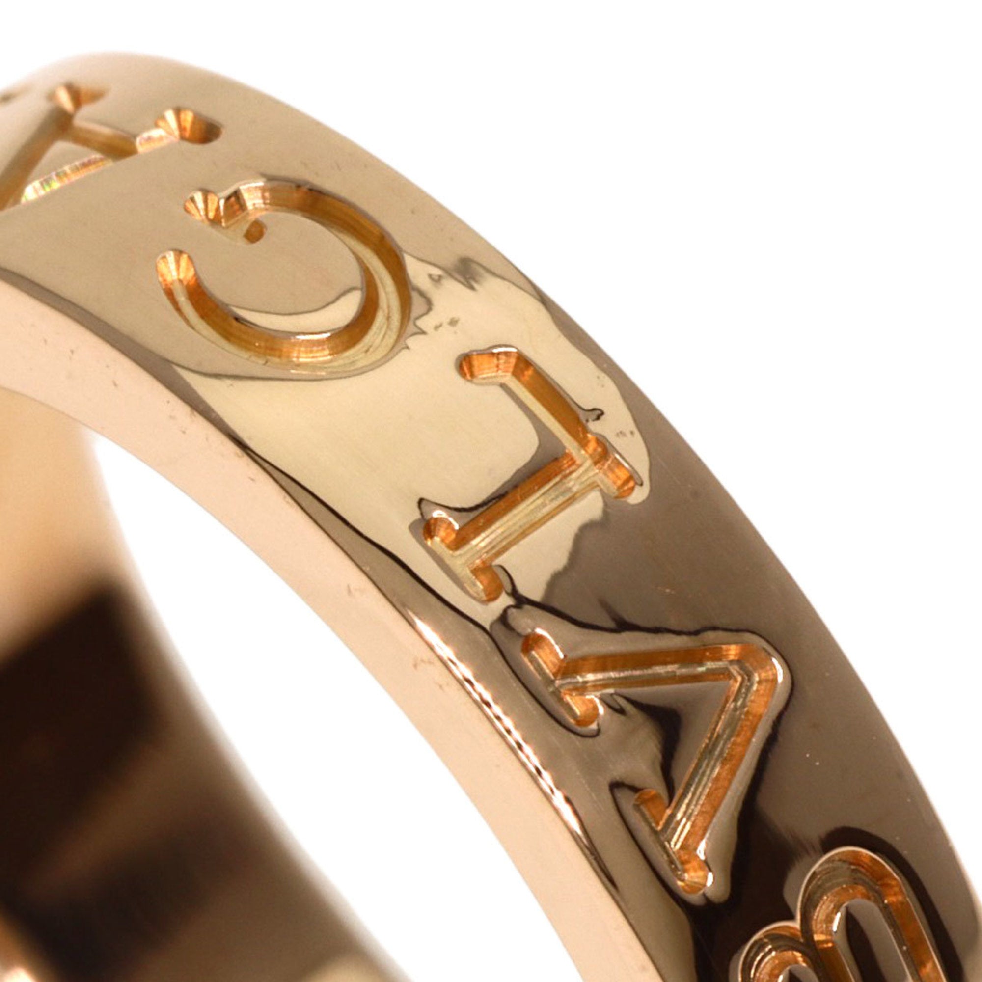 Bvlgari Pink Gold Pink Gold (18K) Band Ring (Pre-Owned)