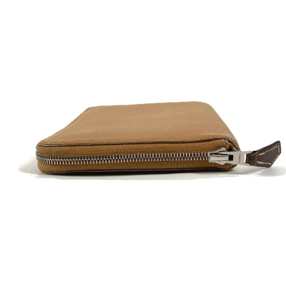 Hermes Beige Epsom Leather Long Wallet (Bi-Fold) (Pre-Owned)