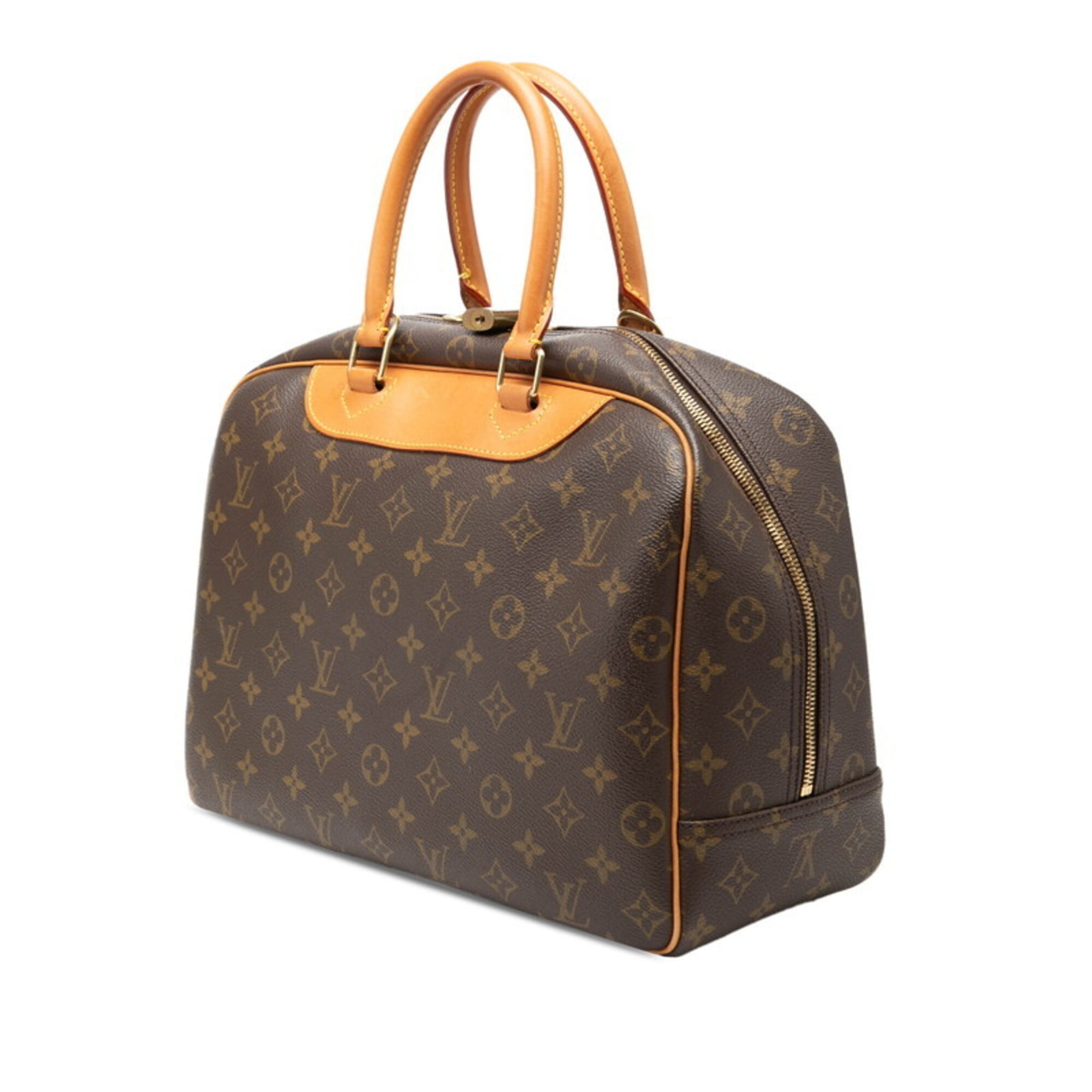 Louis Vuitton Monogram Brown Pvc Leather Handbag (Pre-Owned)