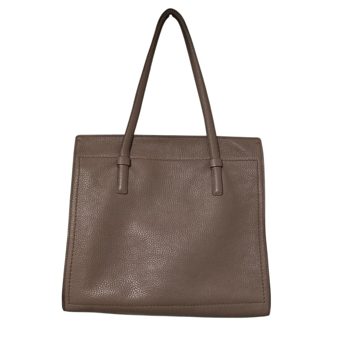 Salvatore Ferragamo Beige Leather Tote Bag (Pre-Owned)