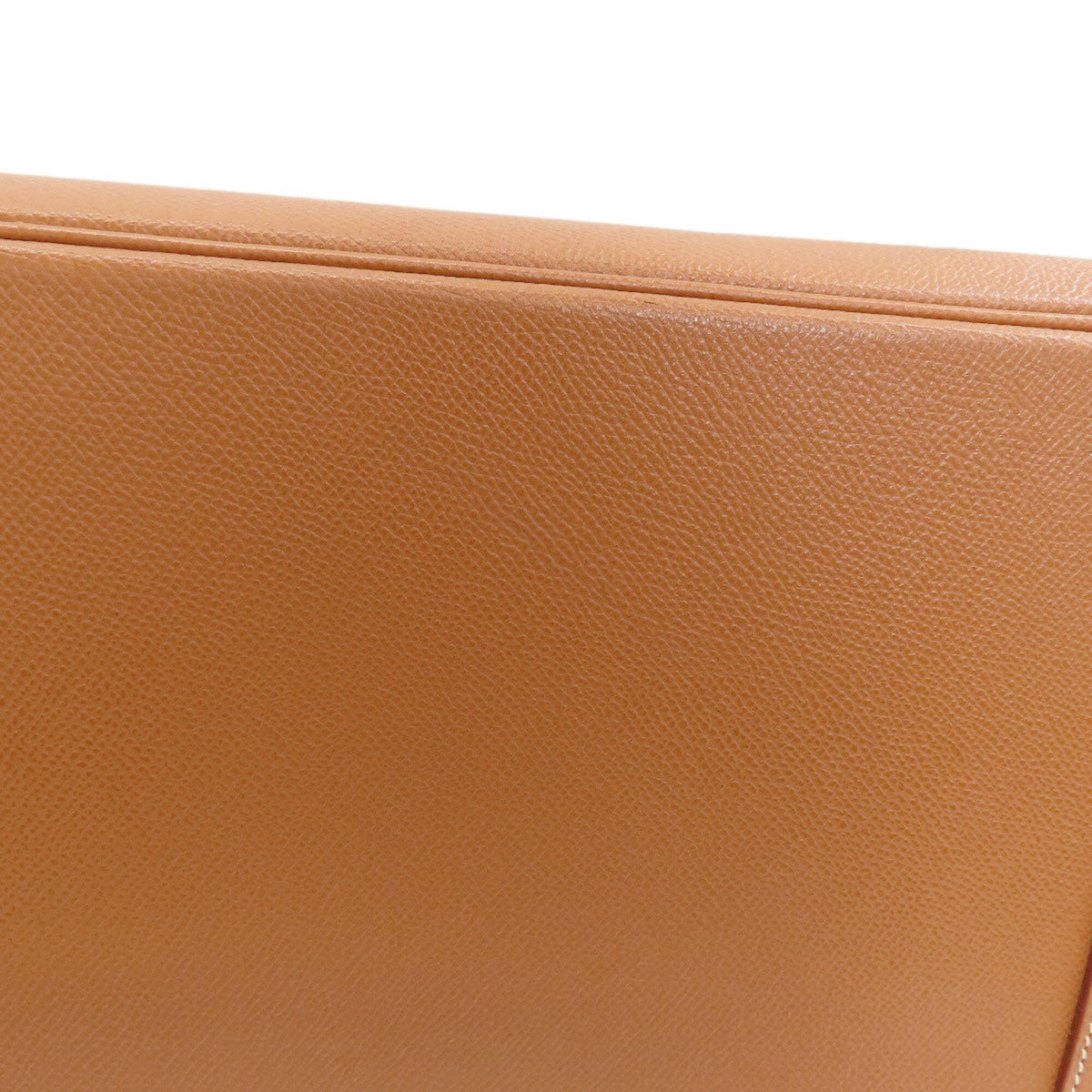 Hermes Gold Courchevel Leather Handbag (Pre-Owned)