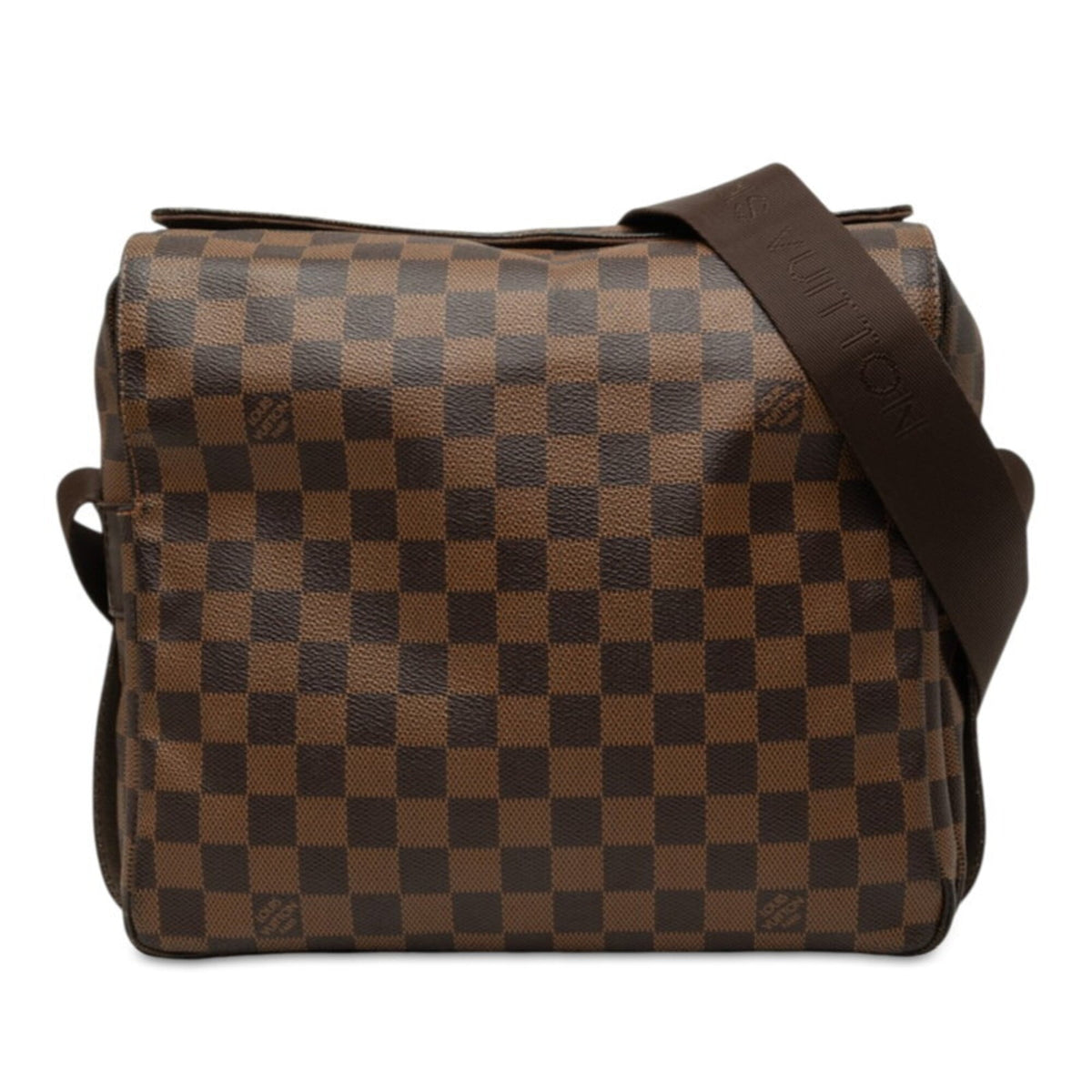 Louis Vuitton Brown Pvc Leather Shoulder Bag (Pre-Owned)