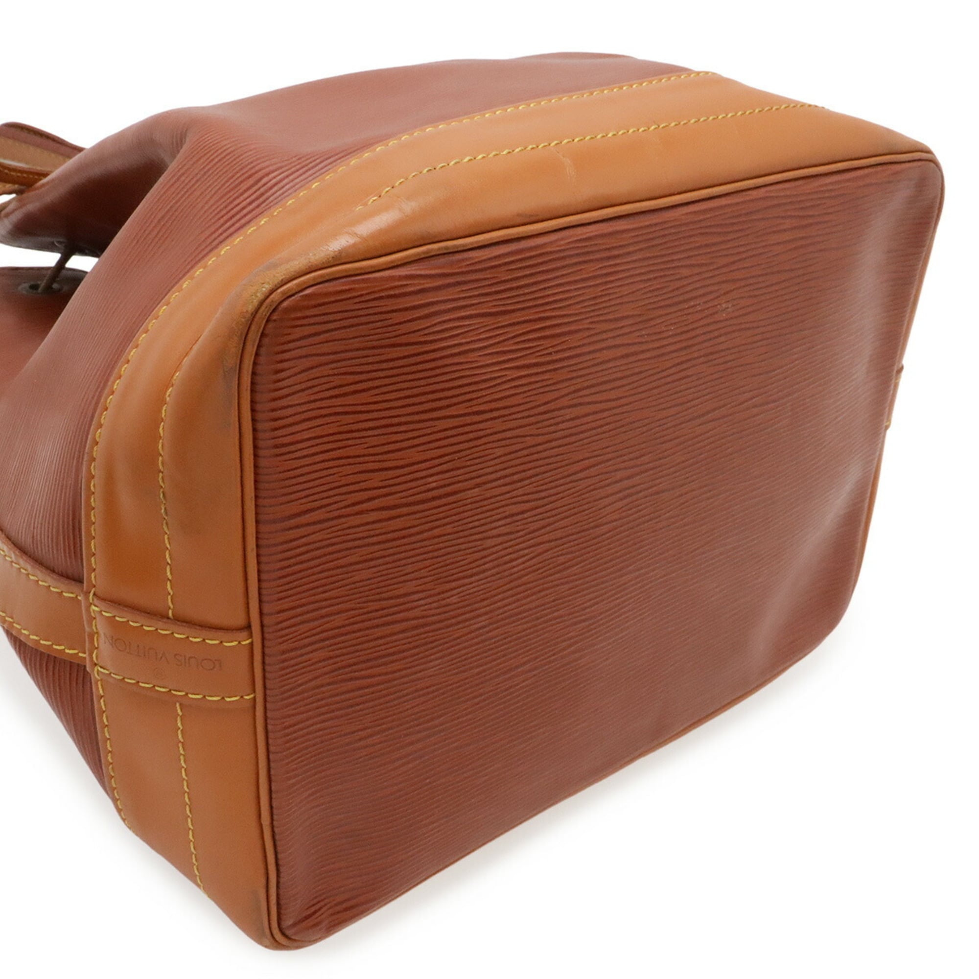Louis Vuitton Bicolor Brown Gold Cipango Epi Leather Shoulder Bag (Pre-Owned)