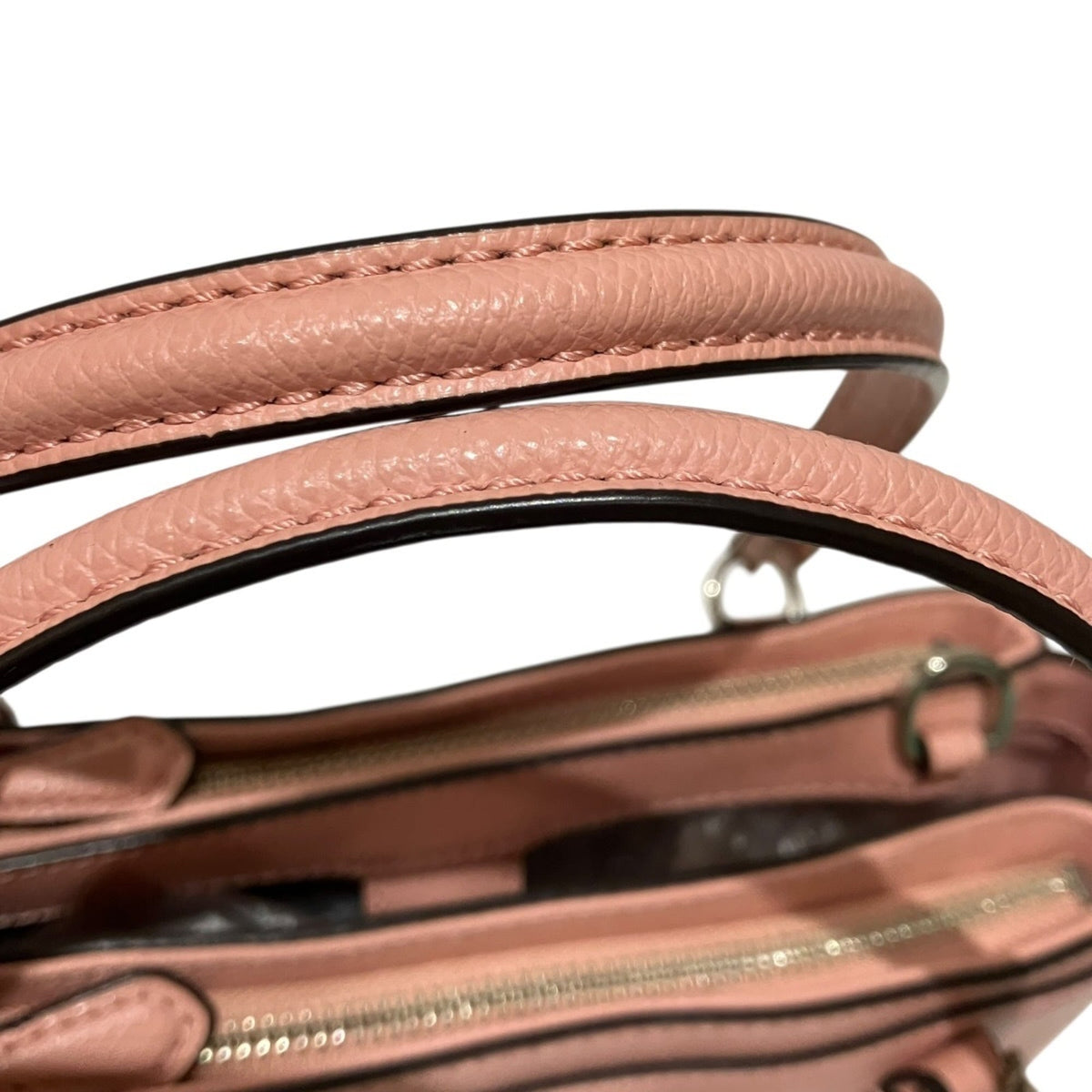 Coach Pink Leather Handbag (Pre-Owned)