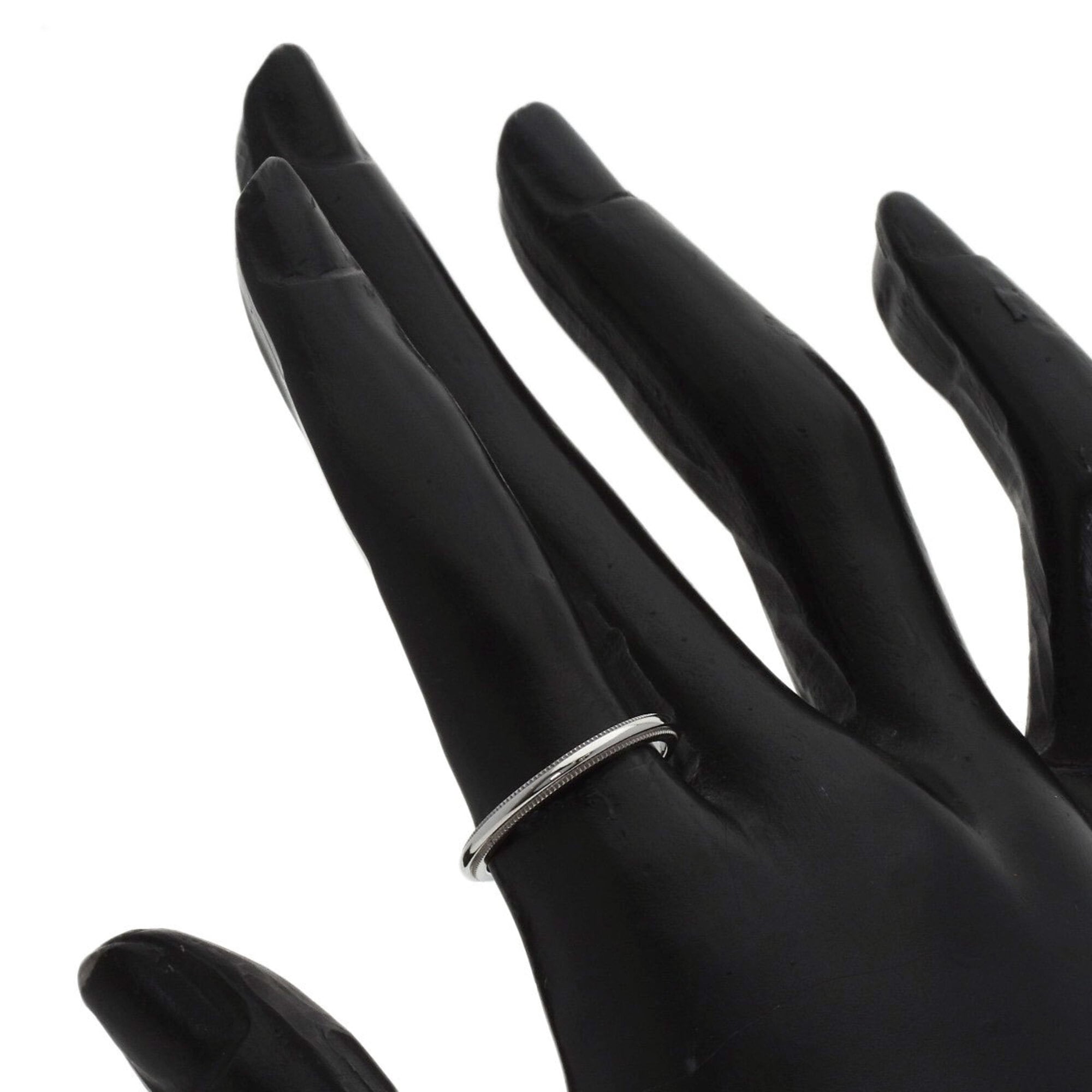 Tiffany Platinum 950 Band Ring (Pre-Owned)