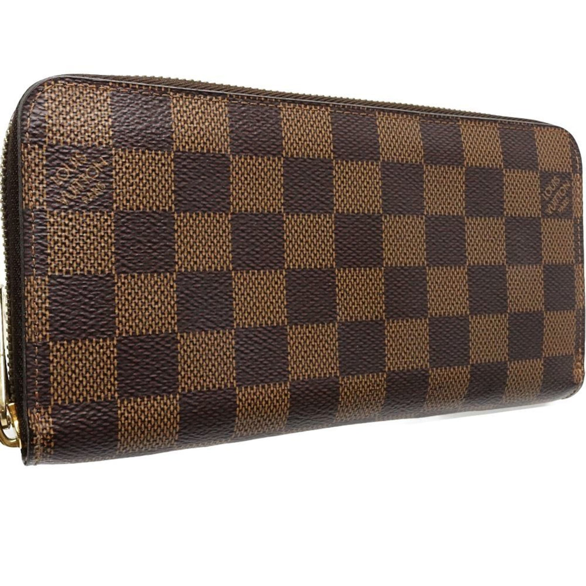 Louis Vuitton Ebene Rose Ballerine Canvas Long Wallet (Bi-Fold) (Pre-Owned)