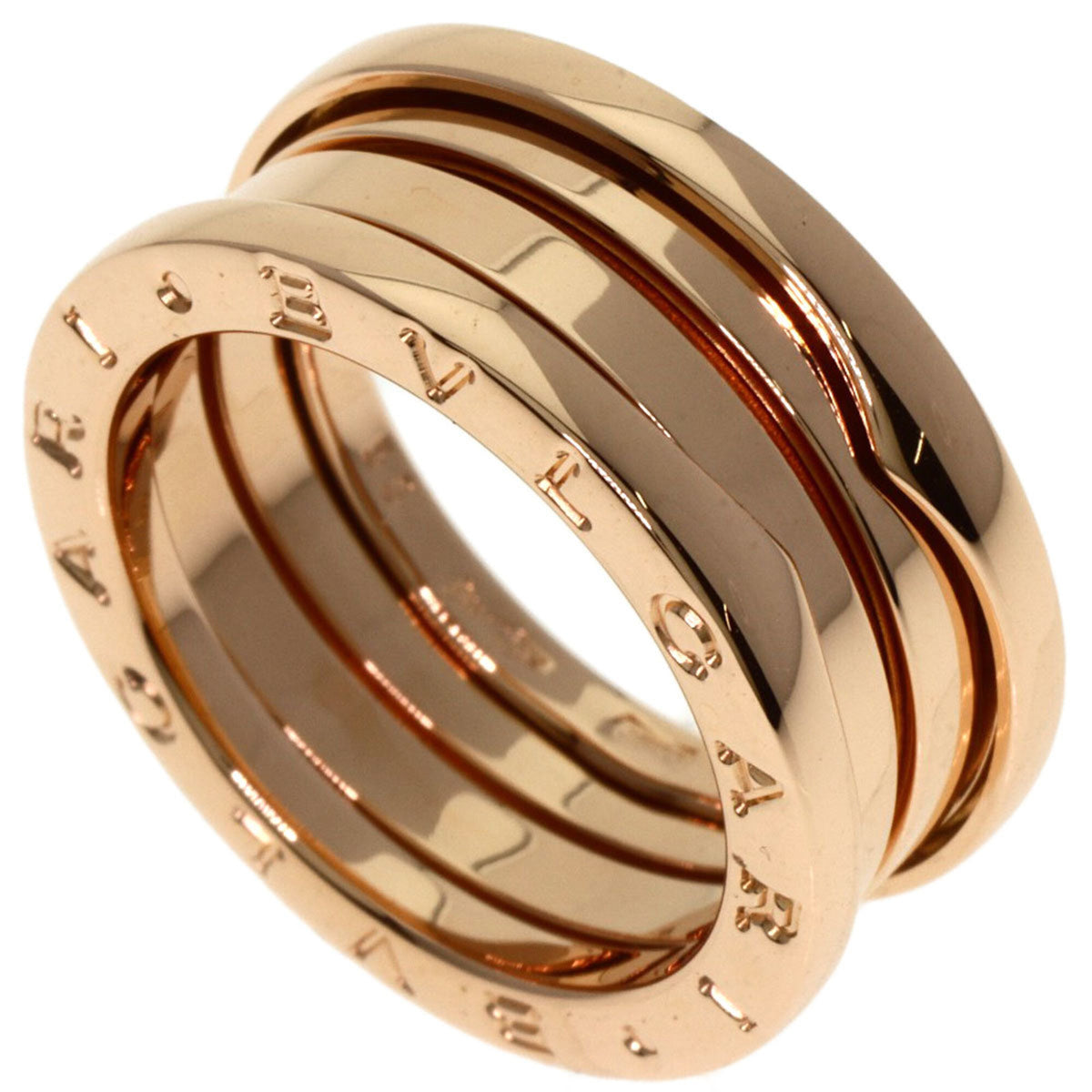 Bvlgari Pink Gold Pink Gold (18K) Band Ring (Pre-Owned)