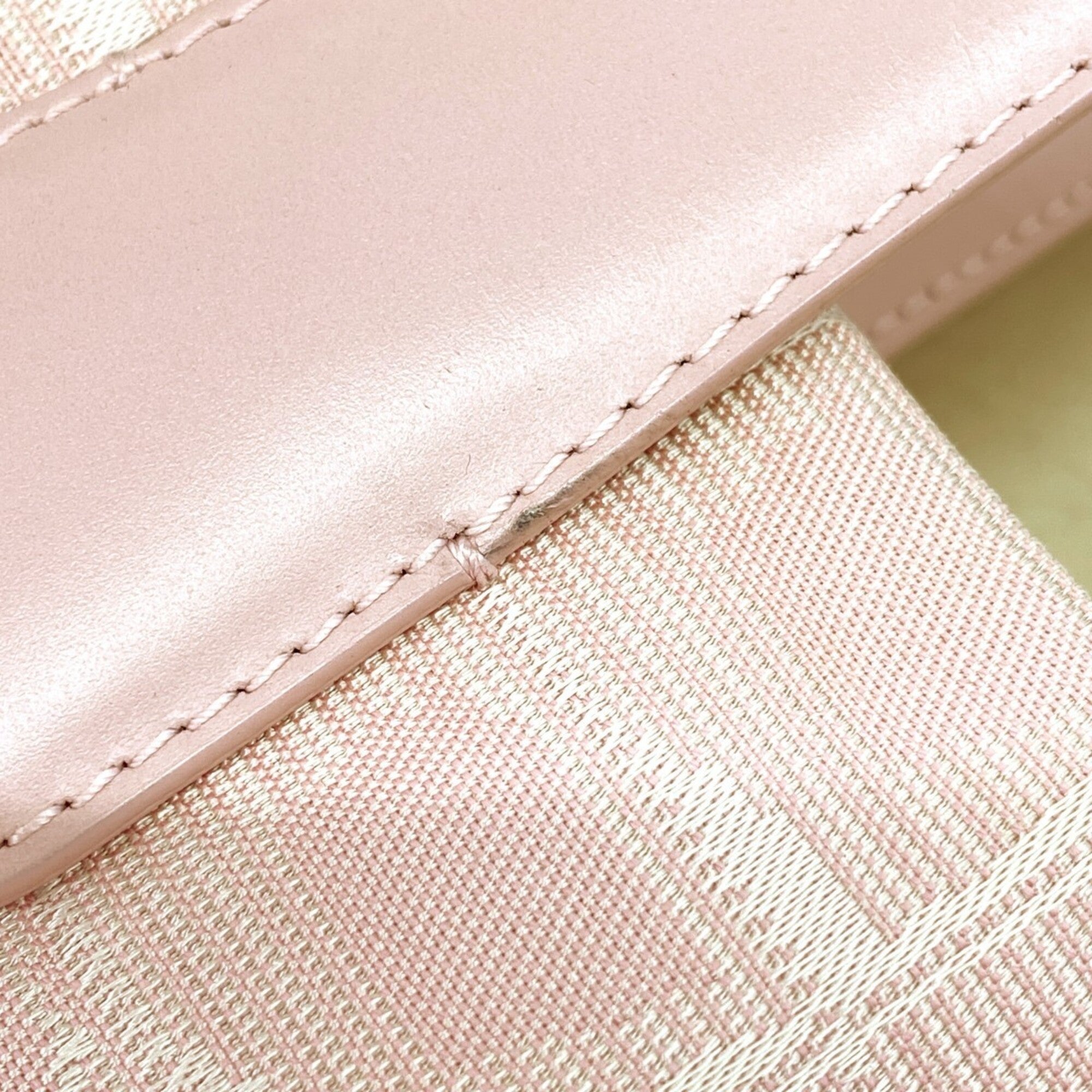 Chanel Pink Nylon Tote Bag (Pre-Owned)
