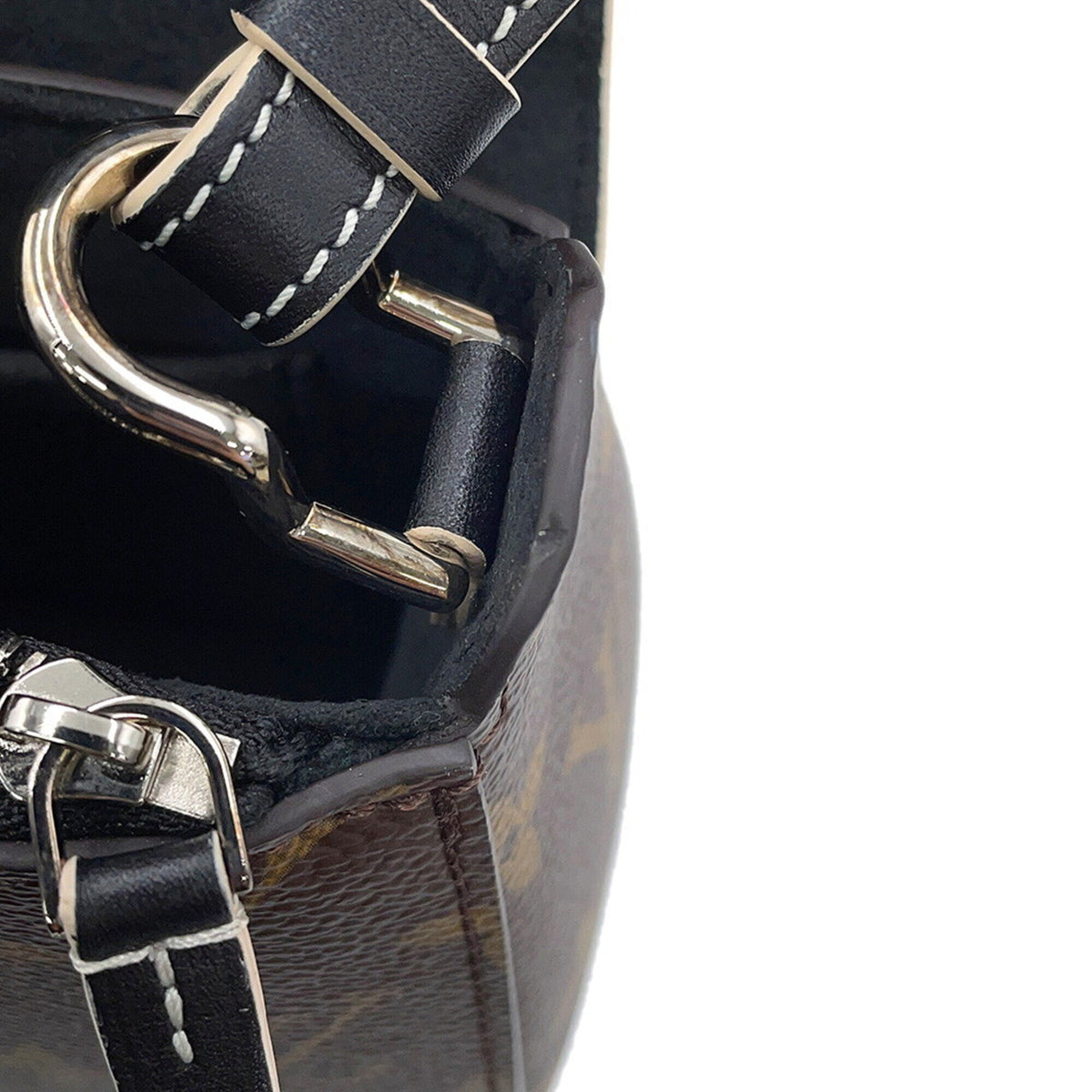 Louis Vuitton Monogram Black Noir Monogram Leather Handbag (Pre-Owned)