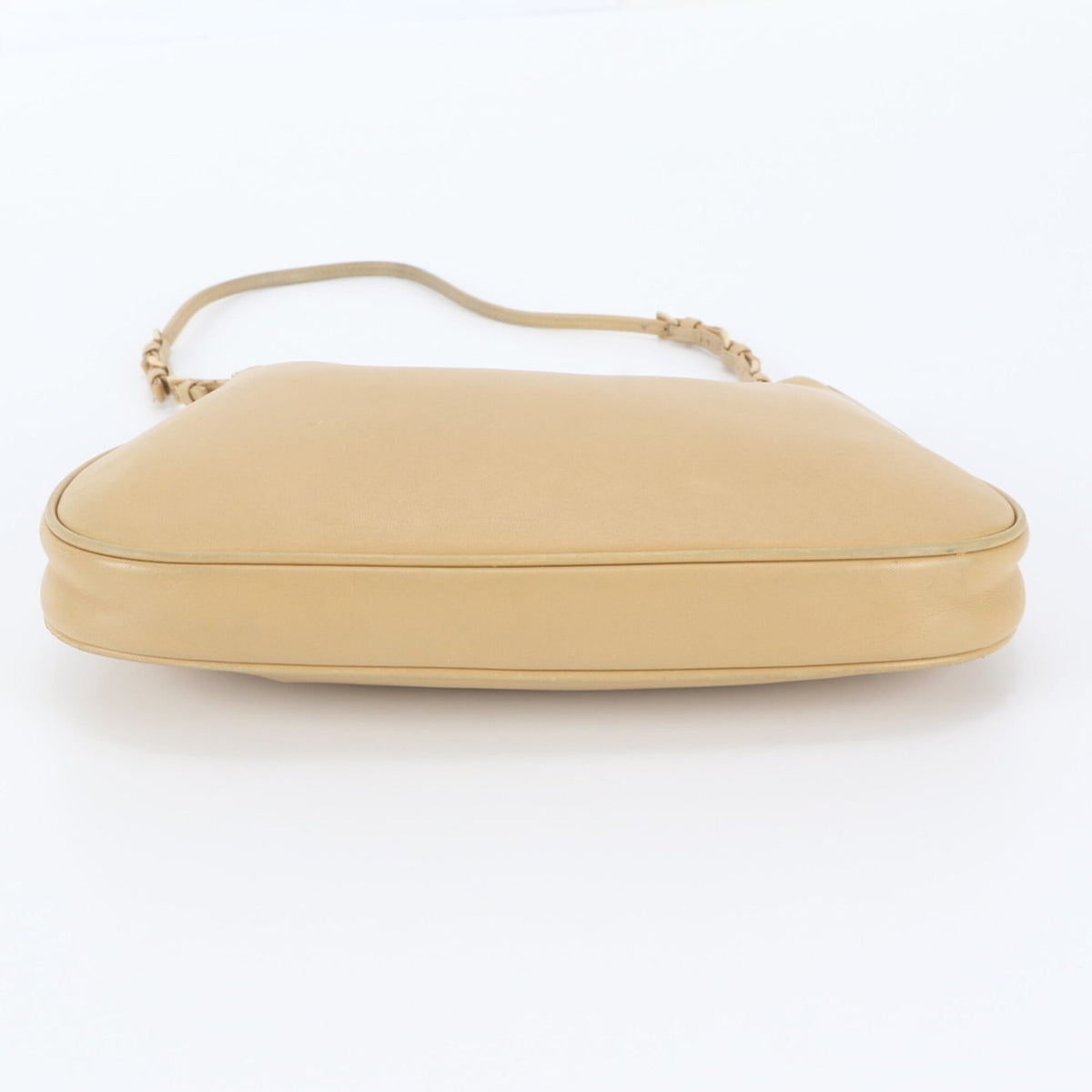 Prada Yellow Leather Shoulder Bag (Pre-Owned)