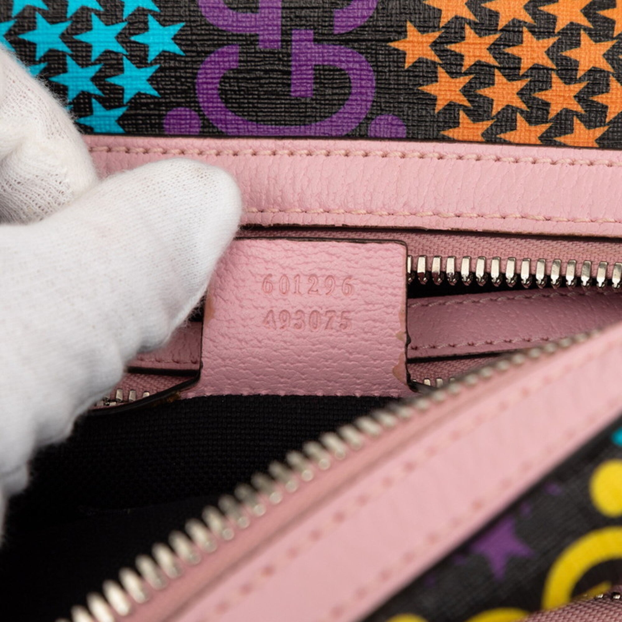 Gucci Multi-Color Pink Pvc Leather (Pre-Owned)