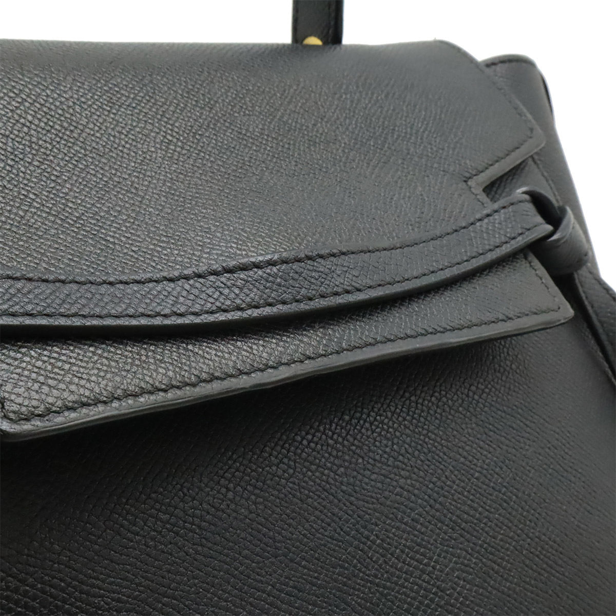 Celine Black Leather Handbag Shoulder Bag (Pre-Owned)