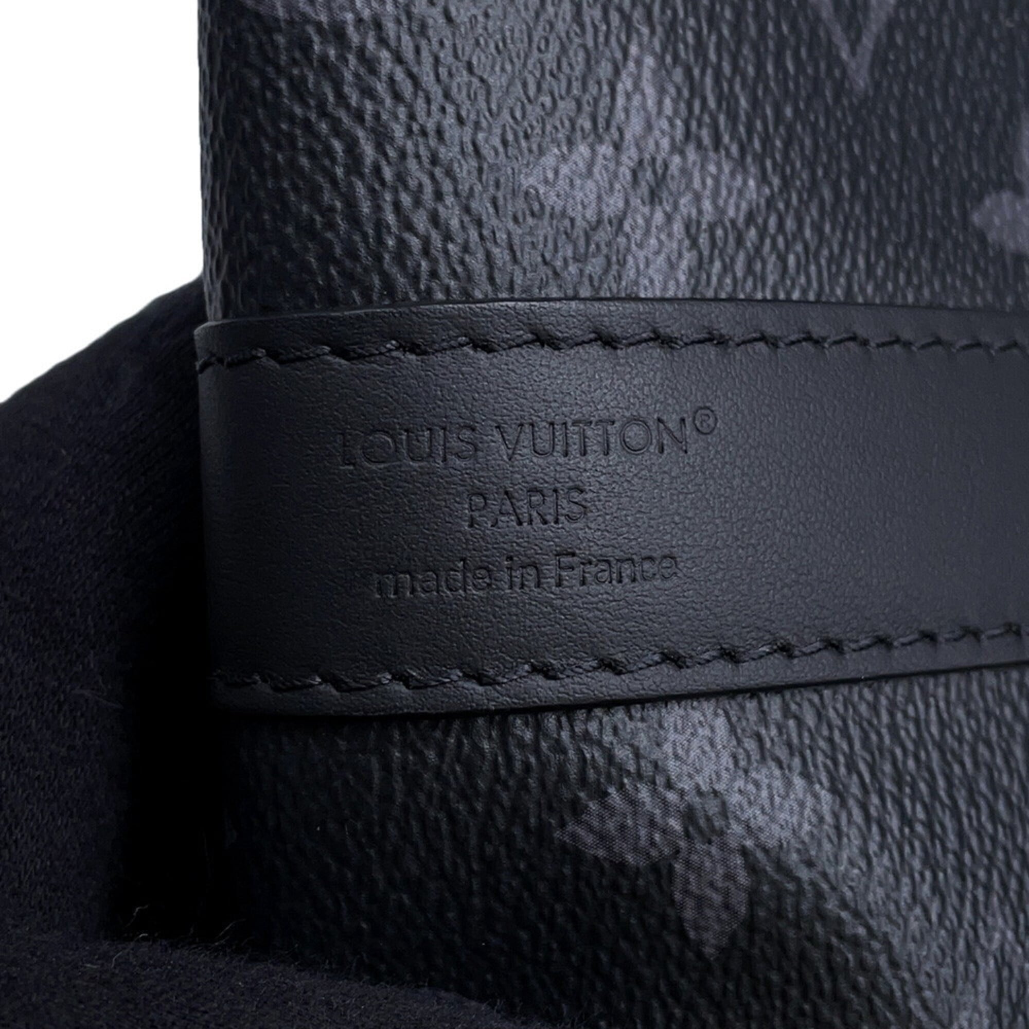 Louis Vuitton Black Monogram Eclipse Noir Monogram Eclipse Boston Bag Handbag (Pre-Owned)